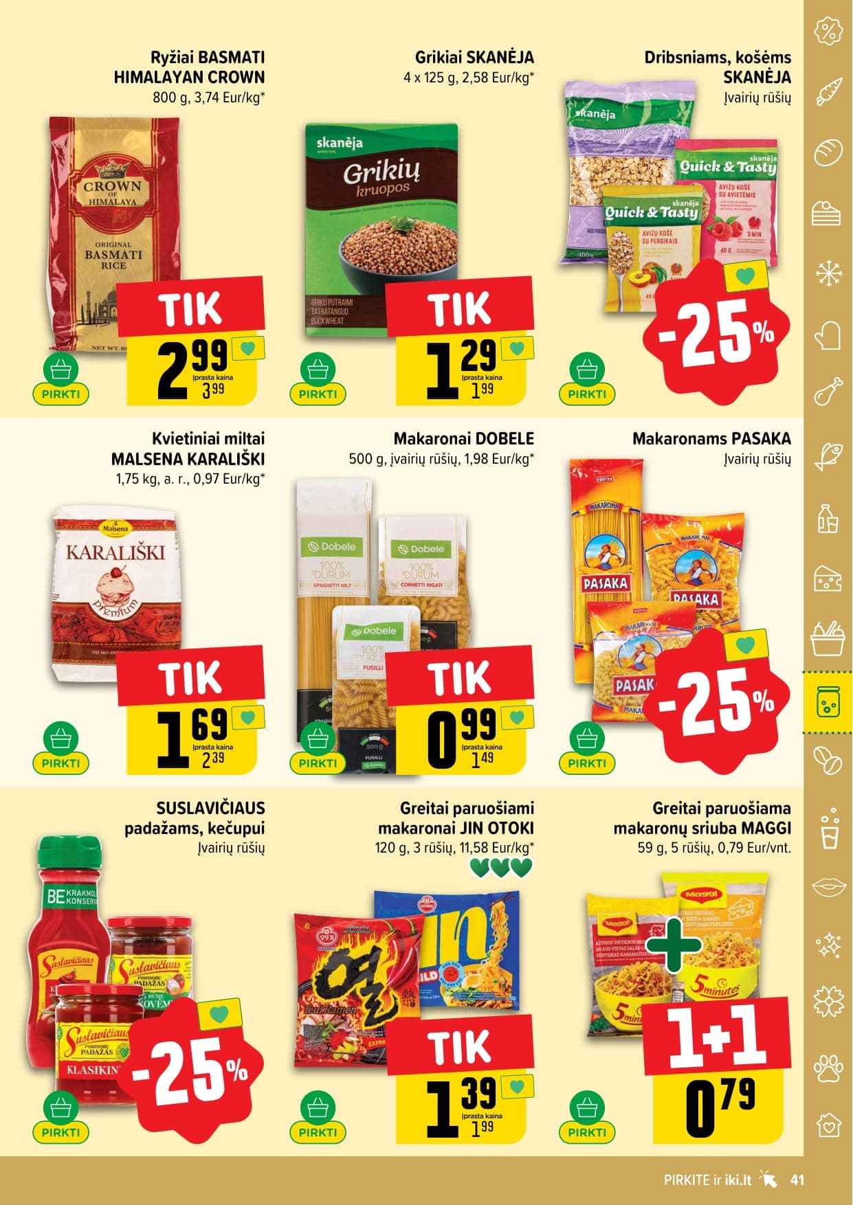 IKI akcijų ir nuolaidų leidinys Nr. 7 nuo 2026.02.09 iki 2026.02.15 - 41