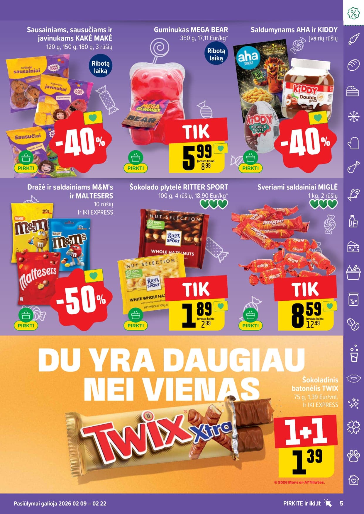 IKI akcijų ir nuolaidų leidinys Nr. 7 nuo 2026.02.09 iki 2026.02.15 - 5