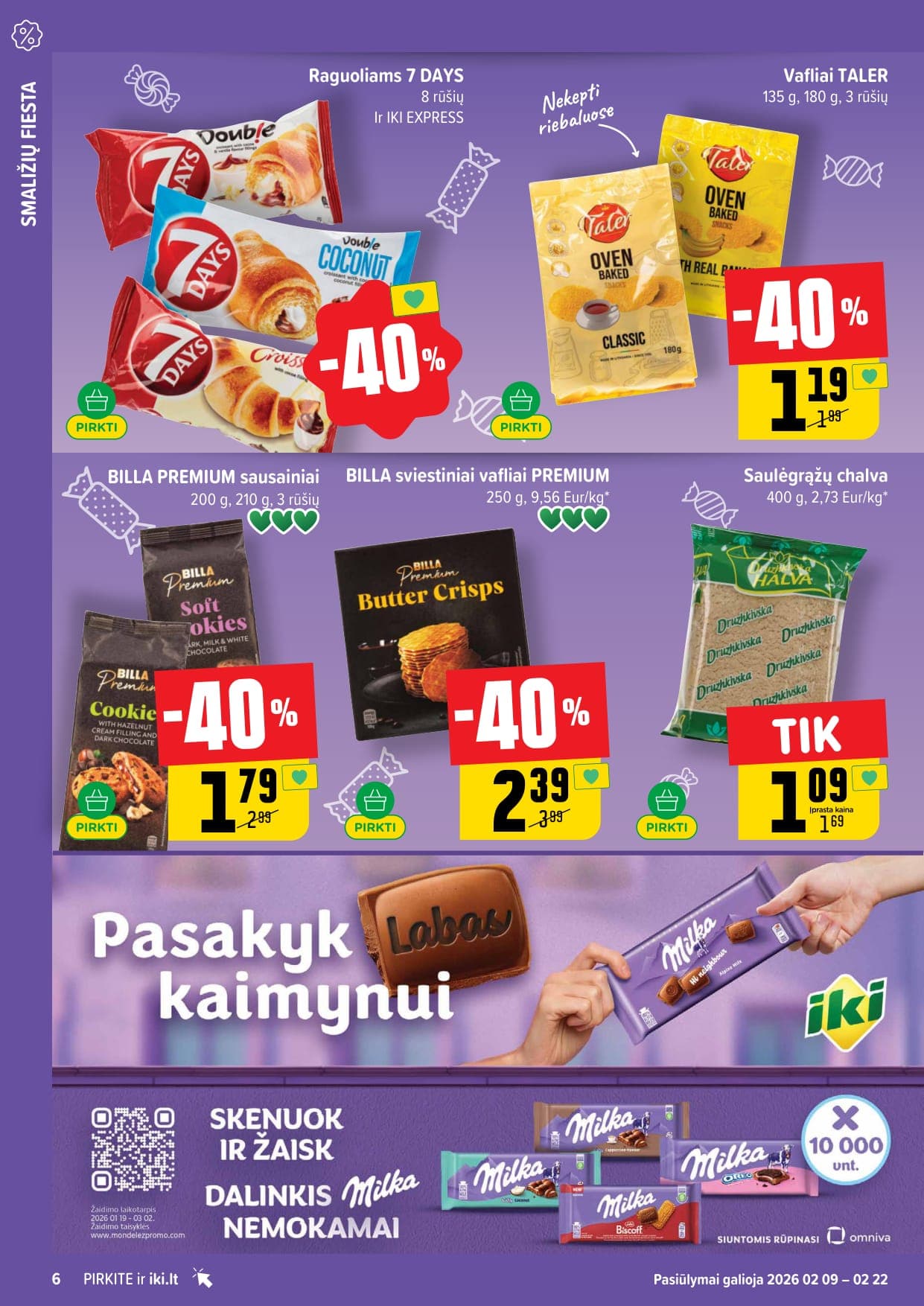 IKI akcijų ir nuolaidų leidinys Nr. 7 nuo 2026.02.09 iki 2026.02.15 - 6