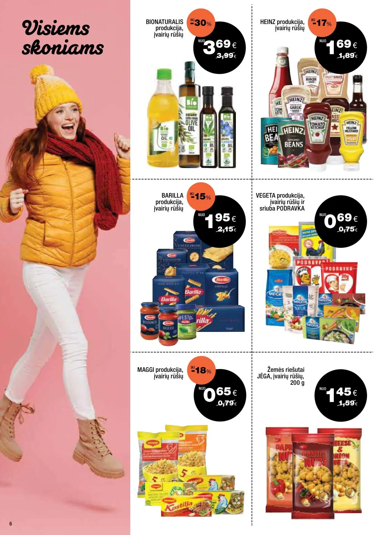 EXPRESS MARKET akcijų ir nuolaidų leidinys nuo 2026.01.04 iki 2026.01.24 - 6