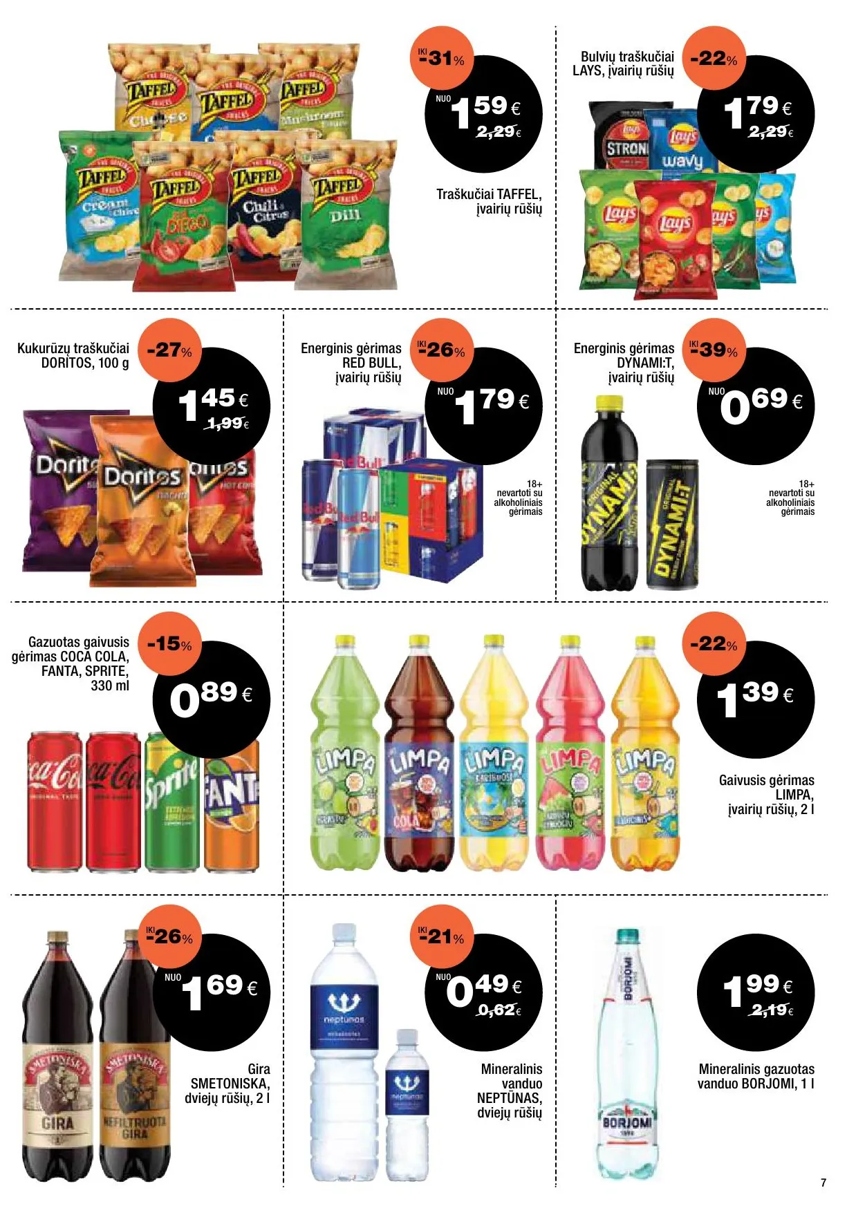 EXPRESS MARKET akcijų ir nuolaidų leidinys nuo 2026.01.04 iki 2026.01.24 - 7