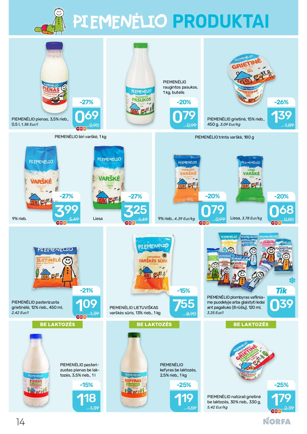NORFA akcijų ir nuolaidų leidinys Nr. 2 nuo 2026.01.22 iki 2026.02.04 - 14