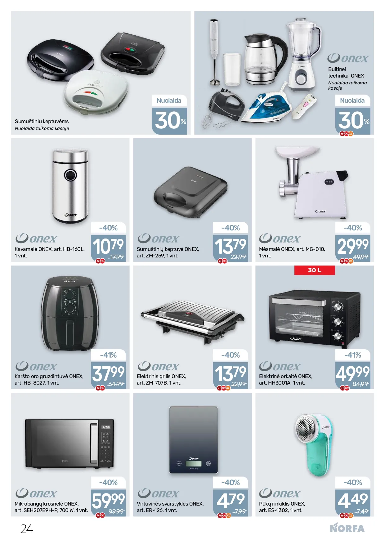 NORFA akcijų ir nuolaidų leidinys Nr. 2 nuo 2026.01.22 iki 2026.02.04 - 24