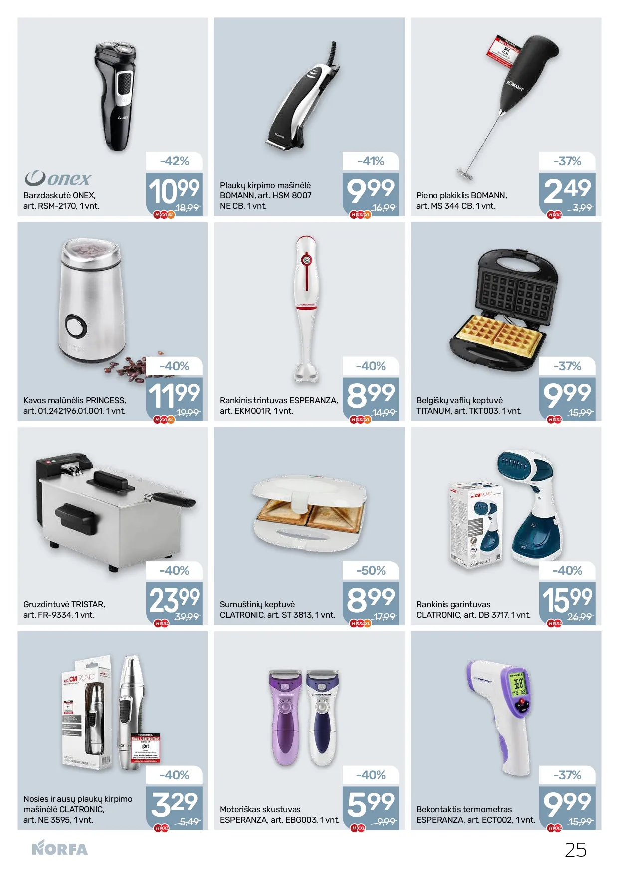 NORFA akcijų ir nuolaidų leidinys Nr. 2 nuo 2026.01.22 iki 2026.02.04 - 25