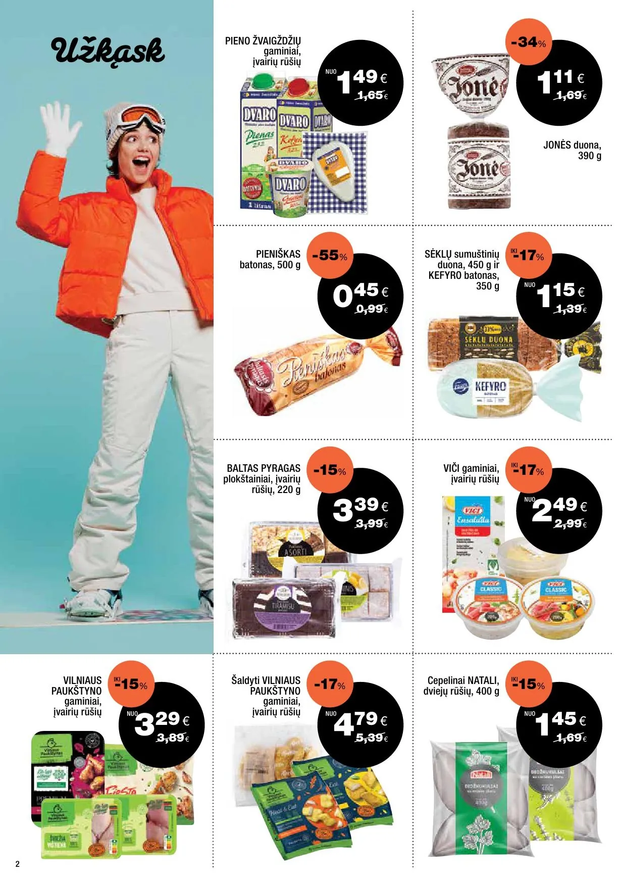 EXPRESS MARKET akcijų ir nuolaidų leidinys nuo 2026.01.25 iki 2026.02.14 - 2