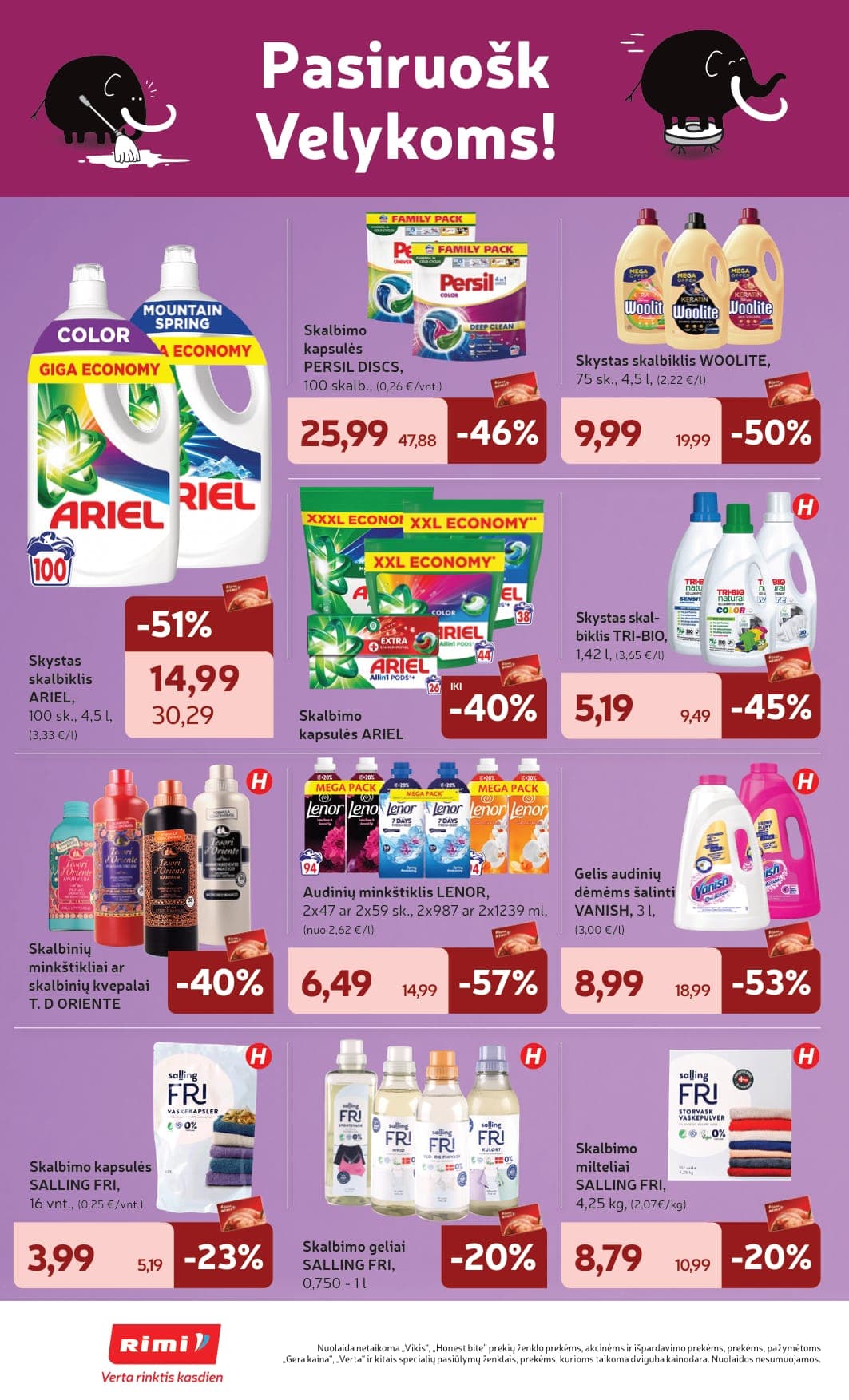 Naujas RIMI akcijų ir nuolaidų leidinys Nr. 10 nuo 2026.03.03 iki 2026.03.09 - 34