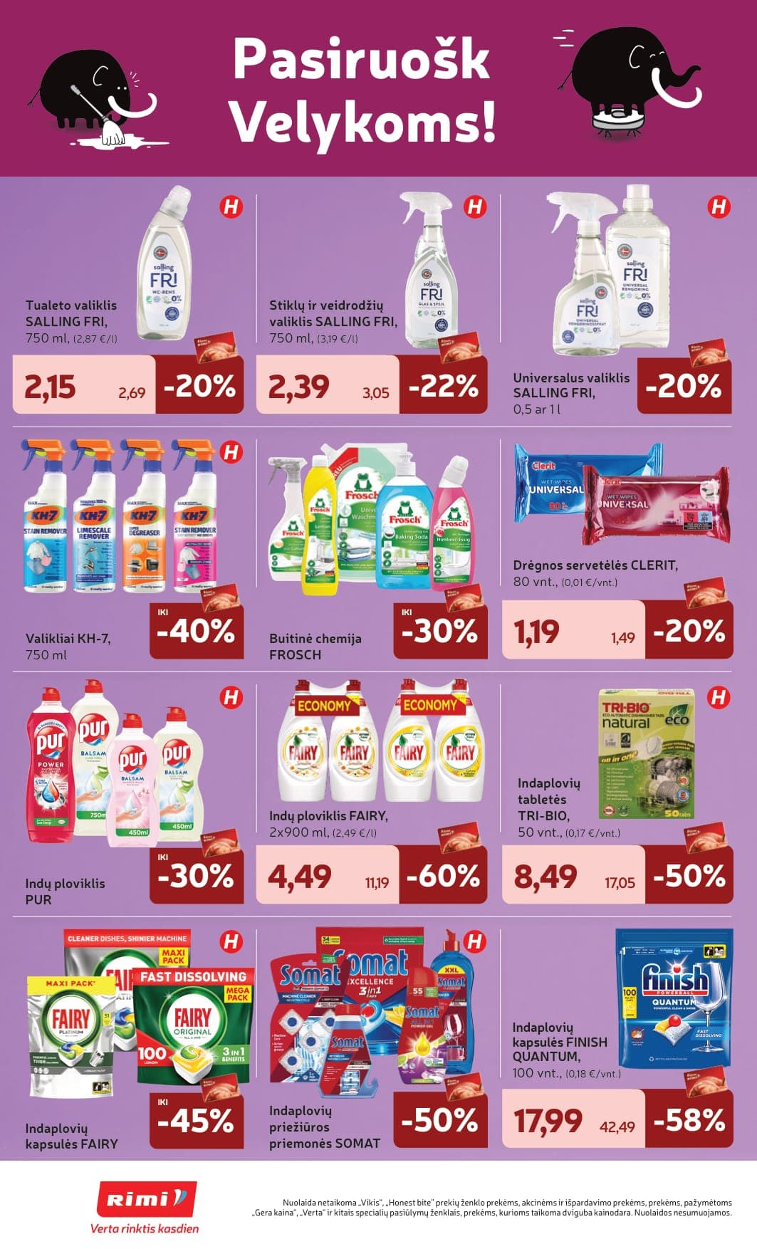 Naujas RIMI akcijų ir nuolaidų leidinys Nr. 10 nuo 2026.03.03 iki 2026.03.09 - 36