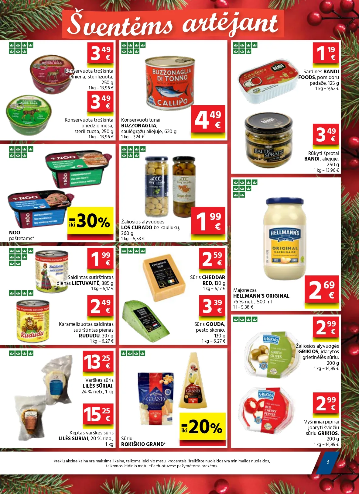 AIBĖ akcijų ir nuolaidų leidinys Nr. 24 nuo 2025.12.18 iki 2026.01.06