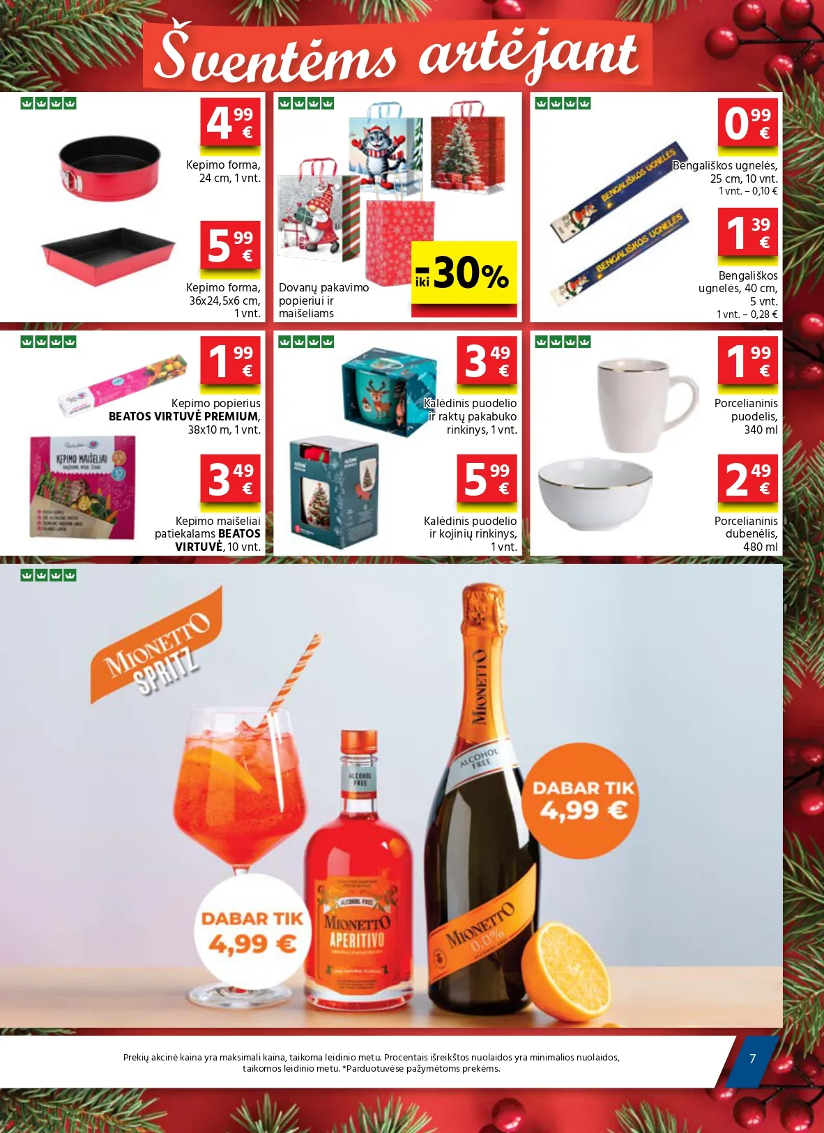AIBĖ akcijų ir nuolaidų leidinys Nr. 24 nuo 2025.12.18 iki 2026.01.06 - 7