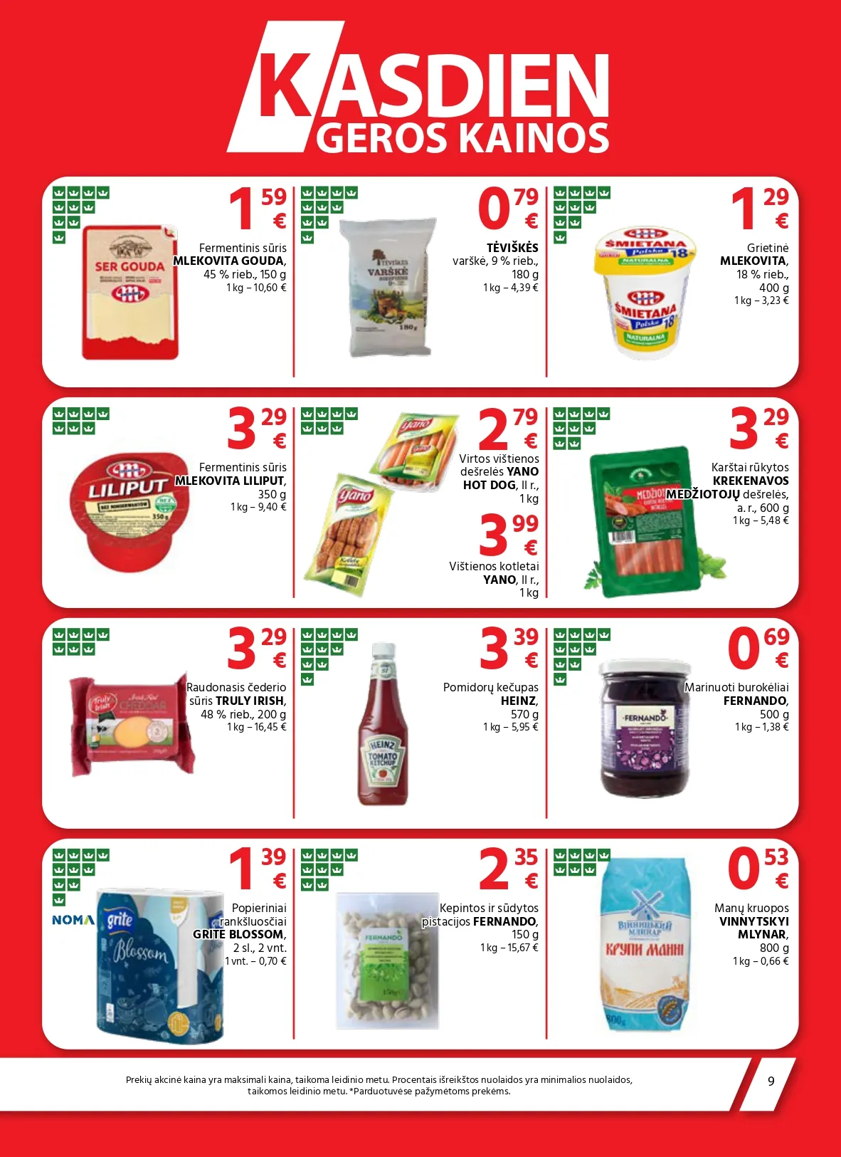 AIBĖ akcijų ir nuolaidų leidinys Nr. 24 nuo 2025.12.18 iki 2026.01.06 - 9