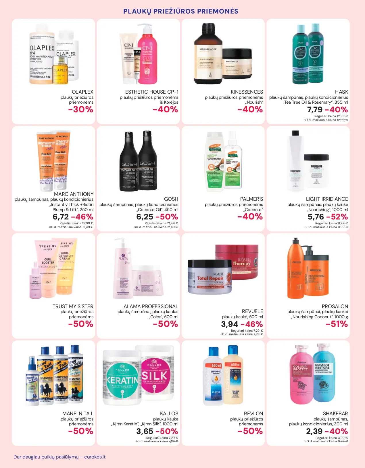 EUROKOS akcijų ir nuolaidų leidinys nuo 2025.11.25 iki 2026.01.01