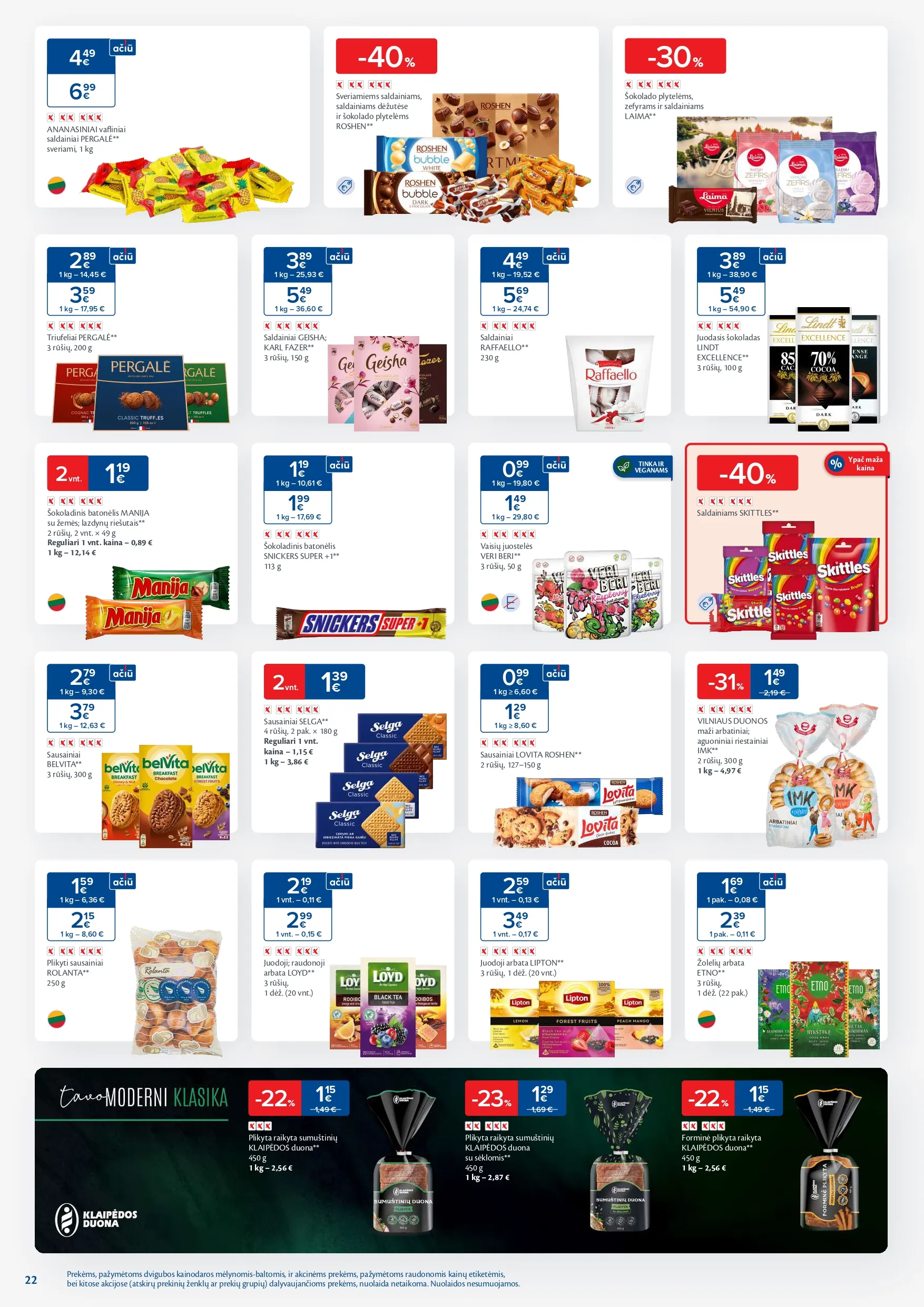 MAXIMA akcijų ir nuolaidų leidinys Nr. 50 nuo 2025.12.09 iki 2025.12.15