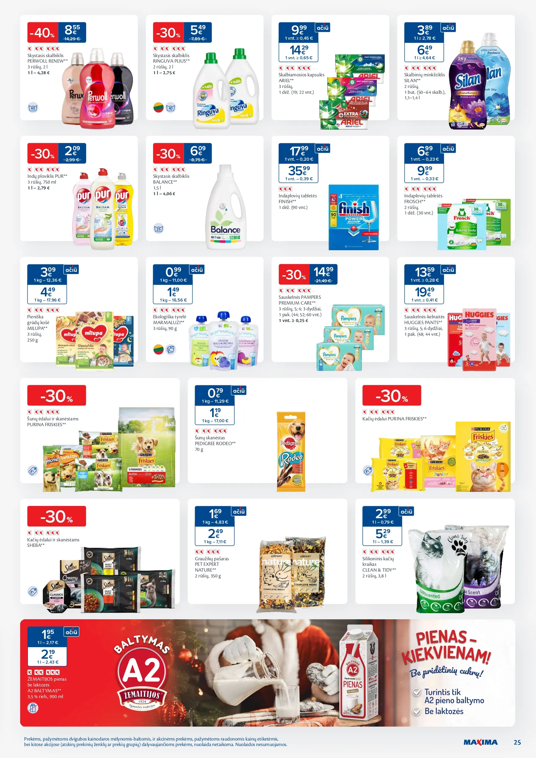 MAXIMA akcijų ir nuolaidų leidinys Nr. 50 nuo 2025.12.09 iki 2025.12.15