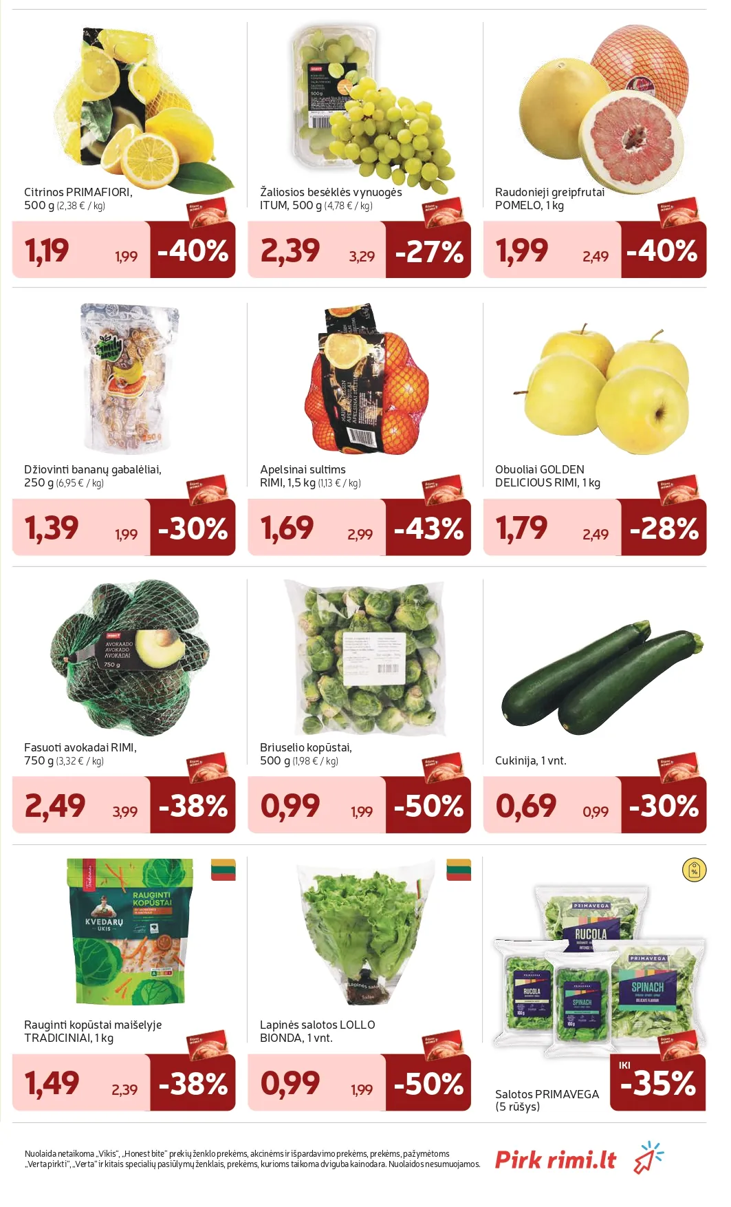 RIMI akcijų ir nuolaidų leidinys Nr. 49 nuo 2025.12.02 iki 2025.12.08 - 11