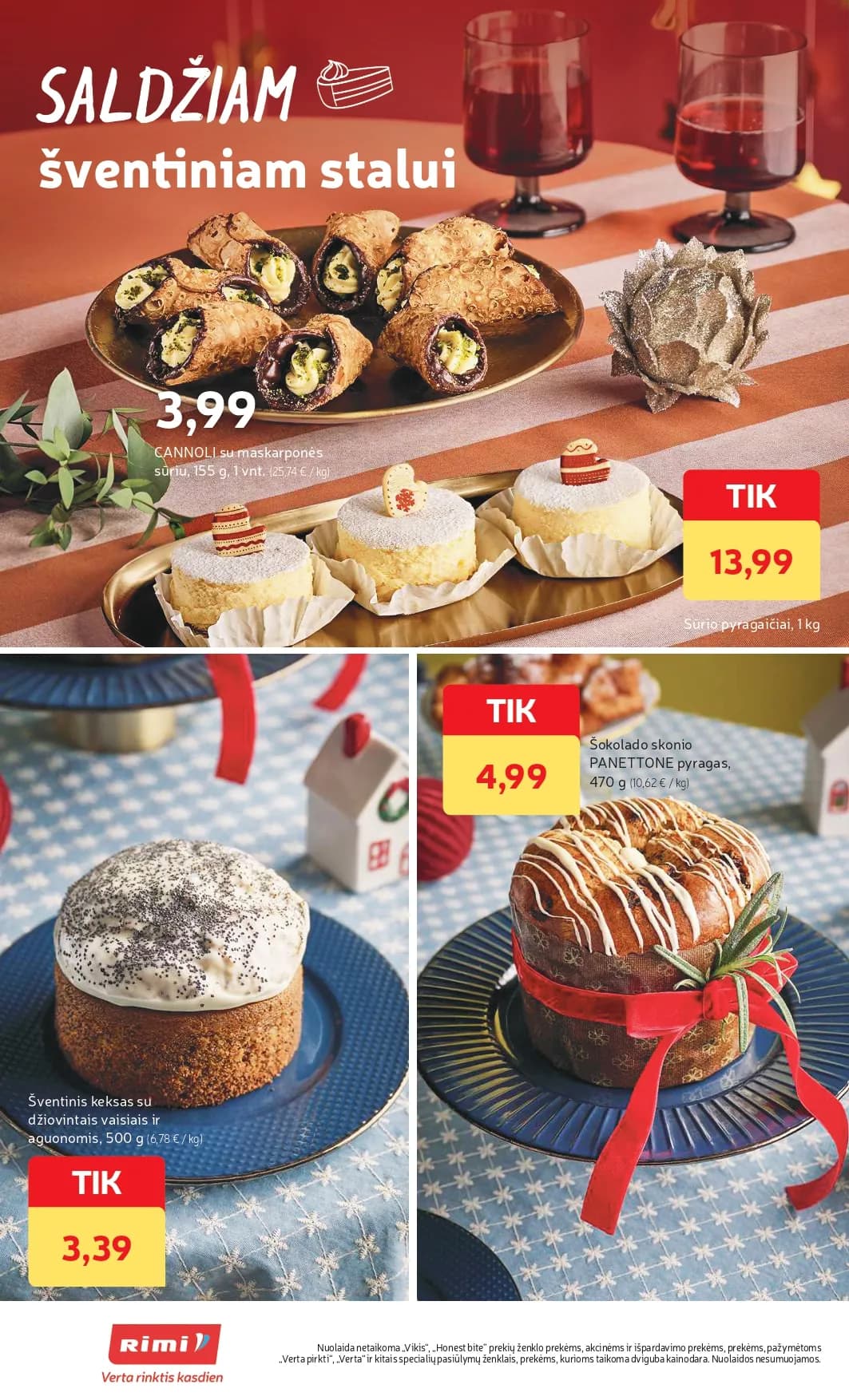 RIMI akcijų ir nuolaidų leidinys Nr. 49 nuo 2025.12.02 iki 2025.12.08 - 12