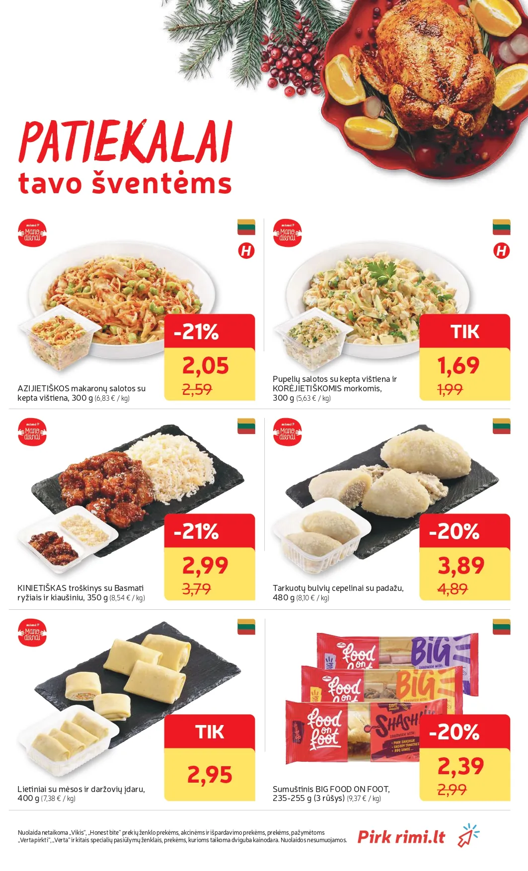 RIMI akcijų ir nuolaidų leidinys Nr. 49 nuo 2025.12.02 iki 2025.12.08 - 15