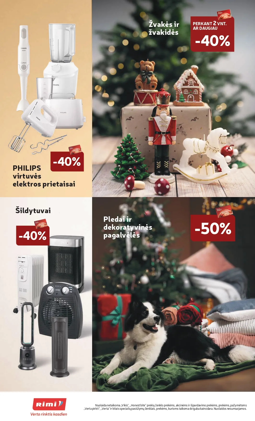 RIMI akcijų ir nuolaidų leidinys Nr. 49 nuo 2025.12.02 iki 2025.12.08 - 2