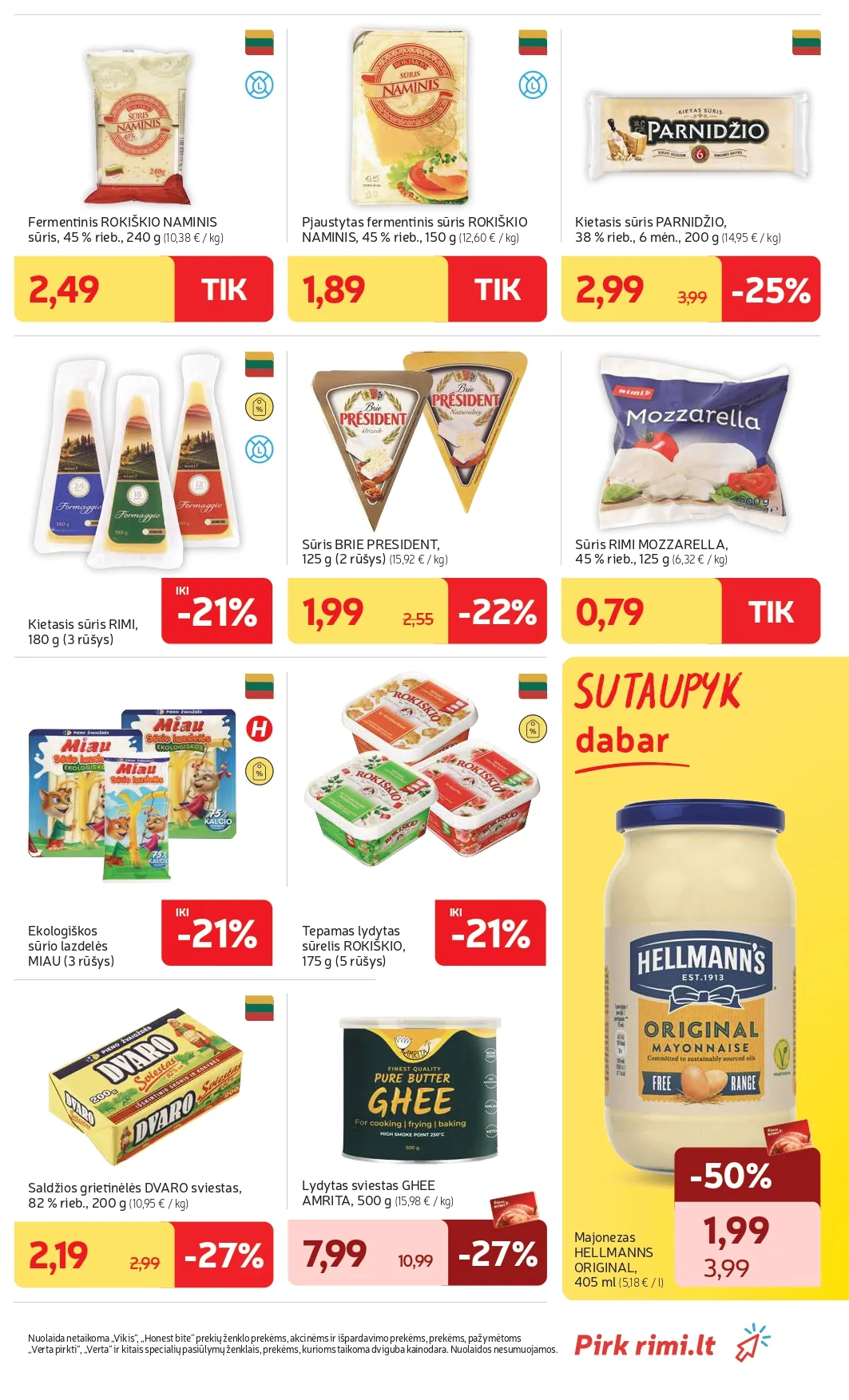 RIMI akcijų ir nuolaidų leidinys Nr. 49 nuo 2025.12.02 iki 2025.12.08 - 23
