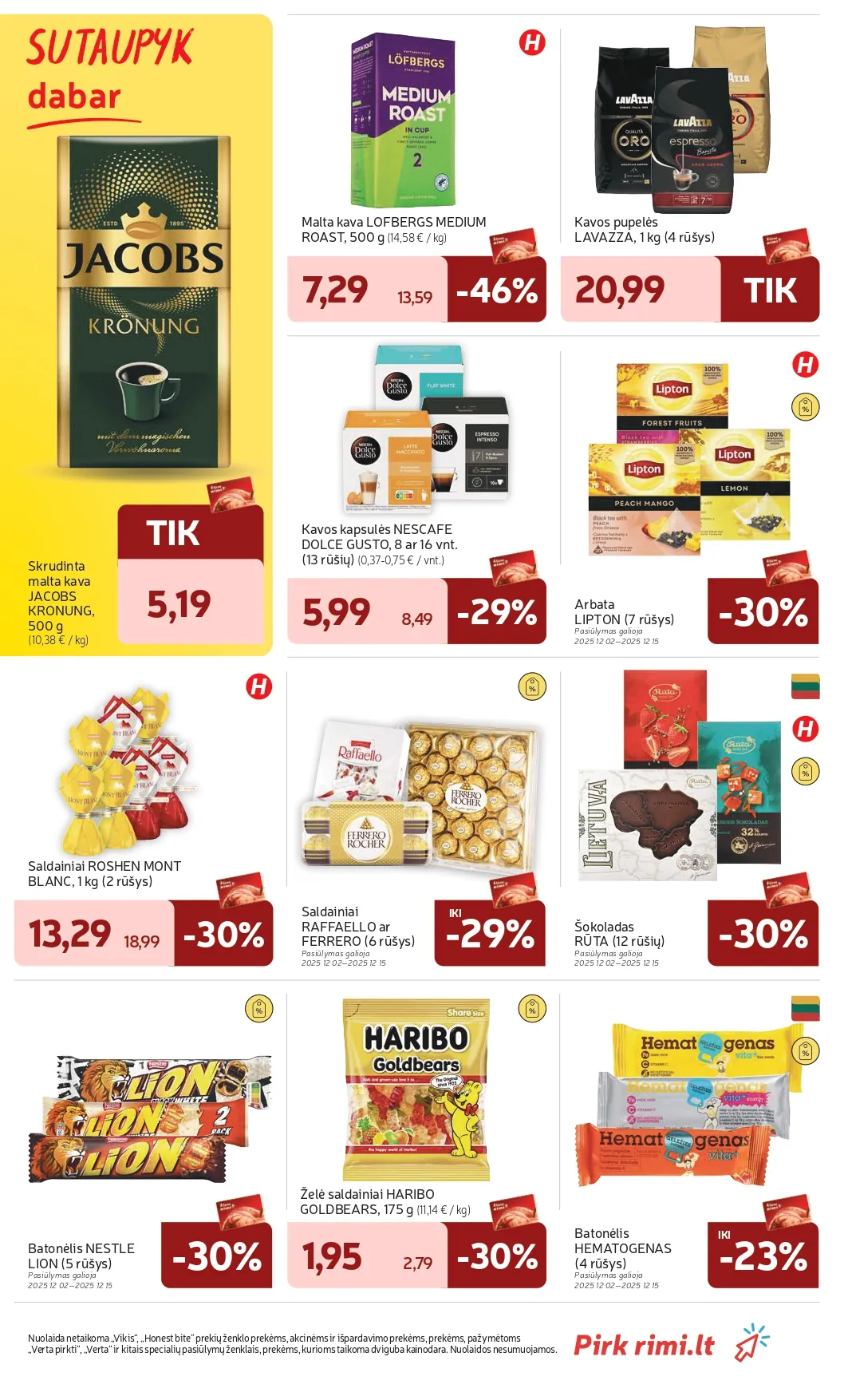 RIMI akcijų ir nuolaidų leidinys Nr. 49 nuo 2025.12.02 iki 2025.12.08 - 27