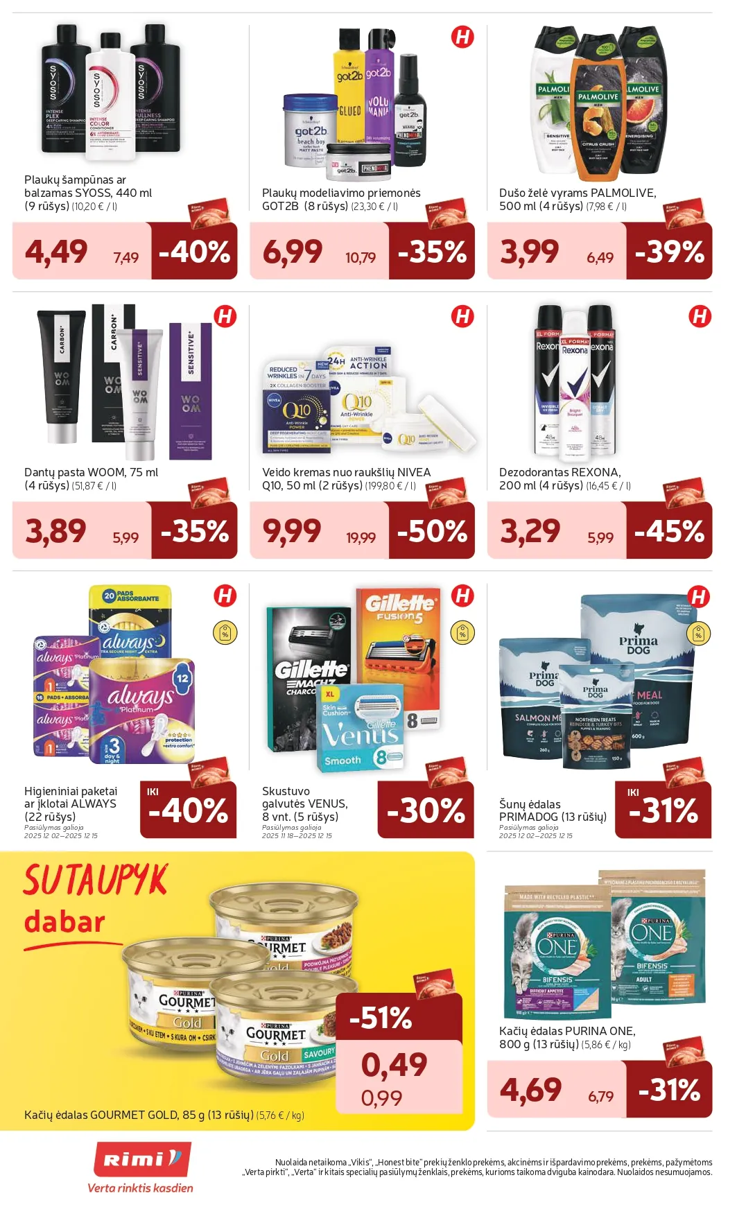 RIMI akcijų ir nuolaidų leidinys Nr. 49 nuo 2025.12.02 iki 2025.12.08 - 32