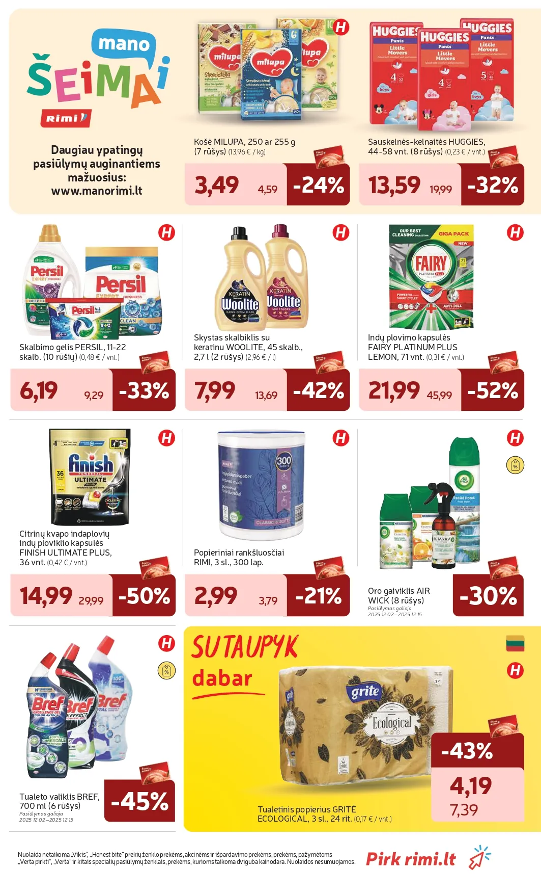 RIMI akcijų ir nuolaidų leidinys Nr. 49 nuo 2025.12.02 iki 2025.12.08 - 33