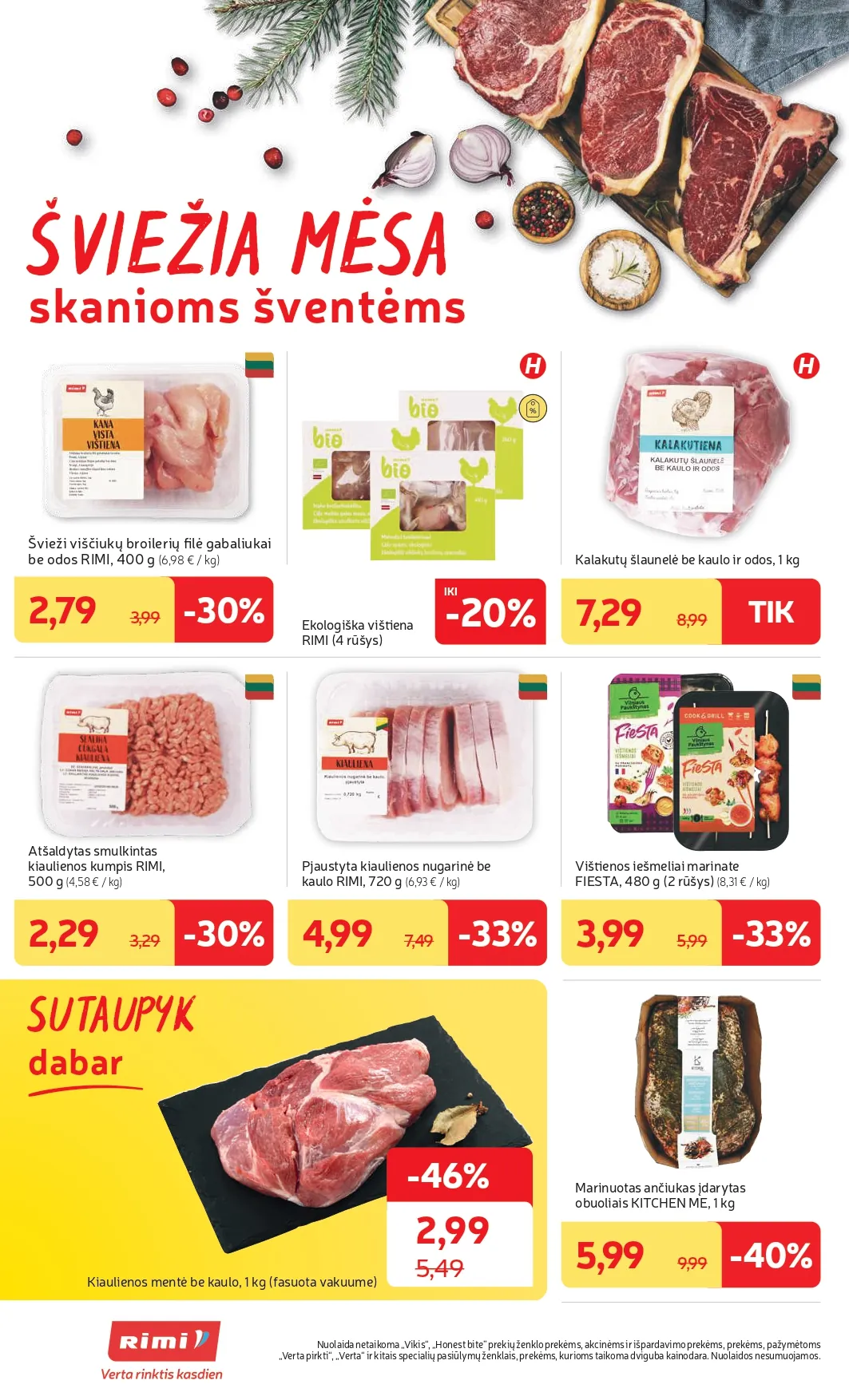 RIMI akcijų ir nuolaidų leidinys Nr. 49 nuo 2025.12.02 iki 2025.12.08 - 8