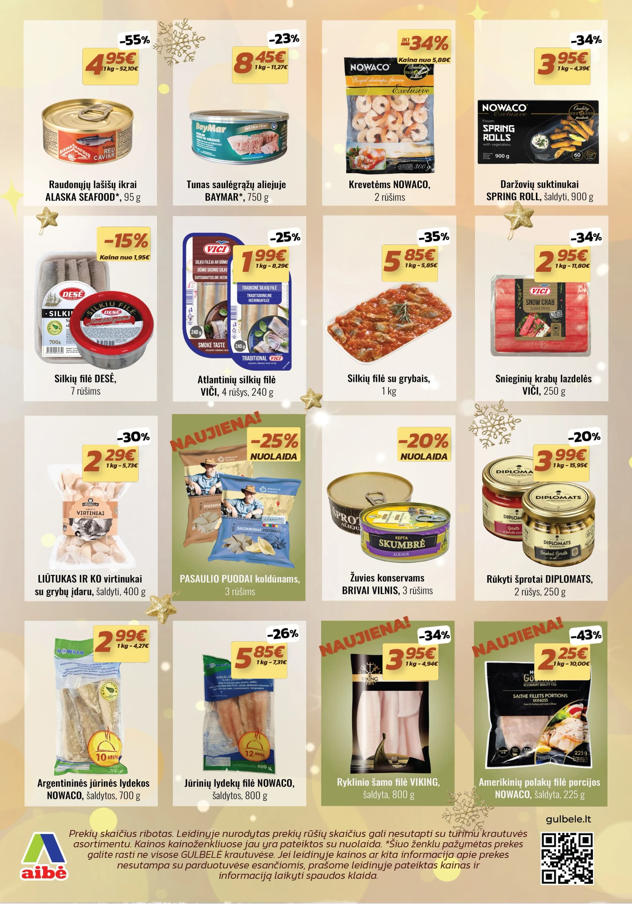 GULBELĖ akcijų ir nuolaidų leidinys Nr. 23 nuo 2025.12.11 iki 2026.01.07 - 3