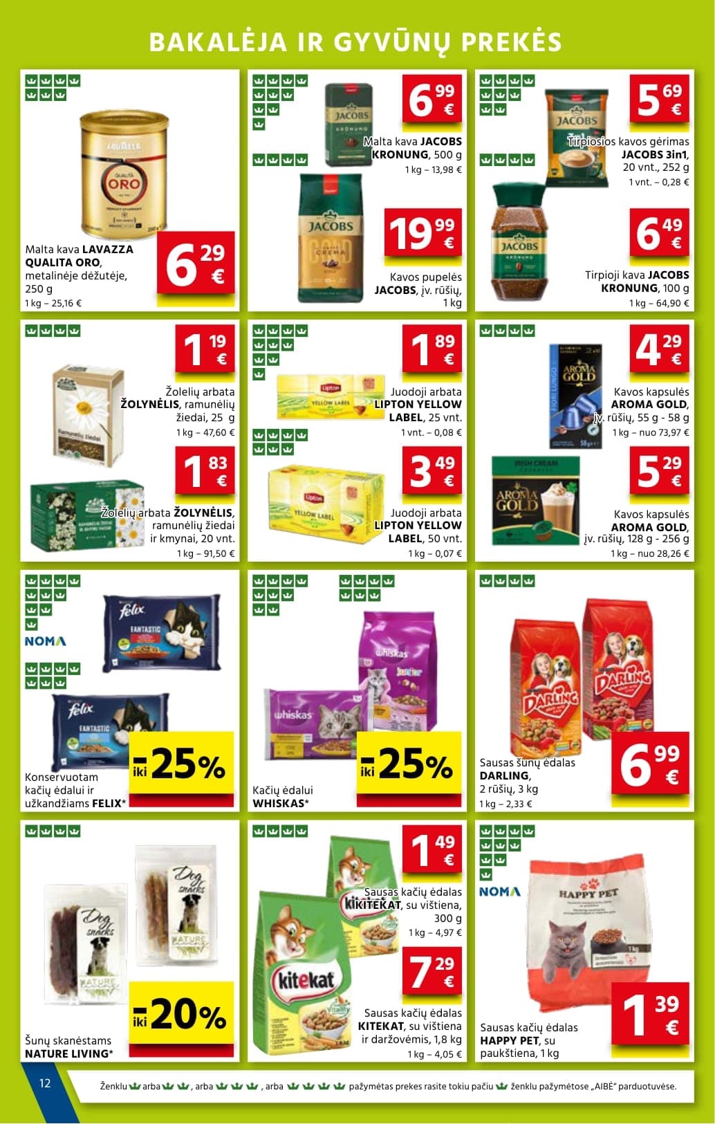 AIBĖ akcijų ir nuolaidų leidinys Nr. 4 nuo 2026.02.19 iki 2026.03.03 - 12