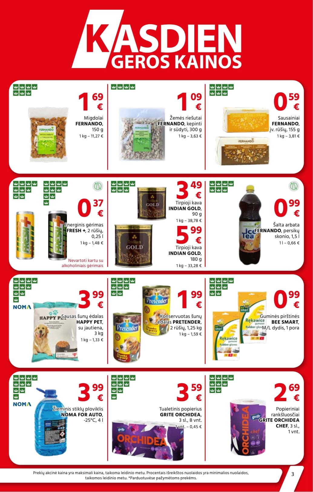 AIBĖ akcijų ir nuolaidų leidinys Nr. 4 nuo 2026.02.19 iki 2026.03.03 - 3