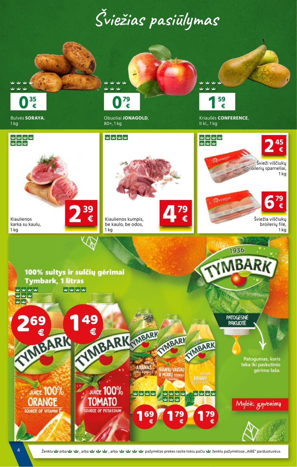 AIBĖ akcijų ir nuolaidų leidinys Nr. 4 nuo 2026.02.19 iki 2026.03.03 - 4