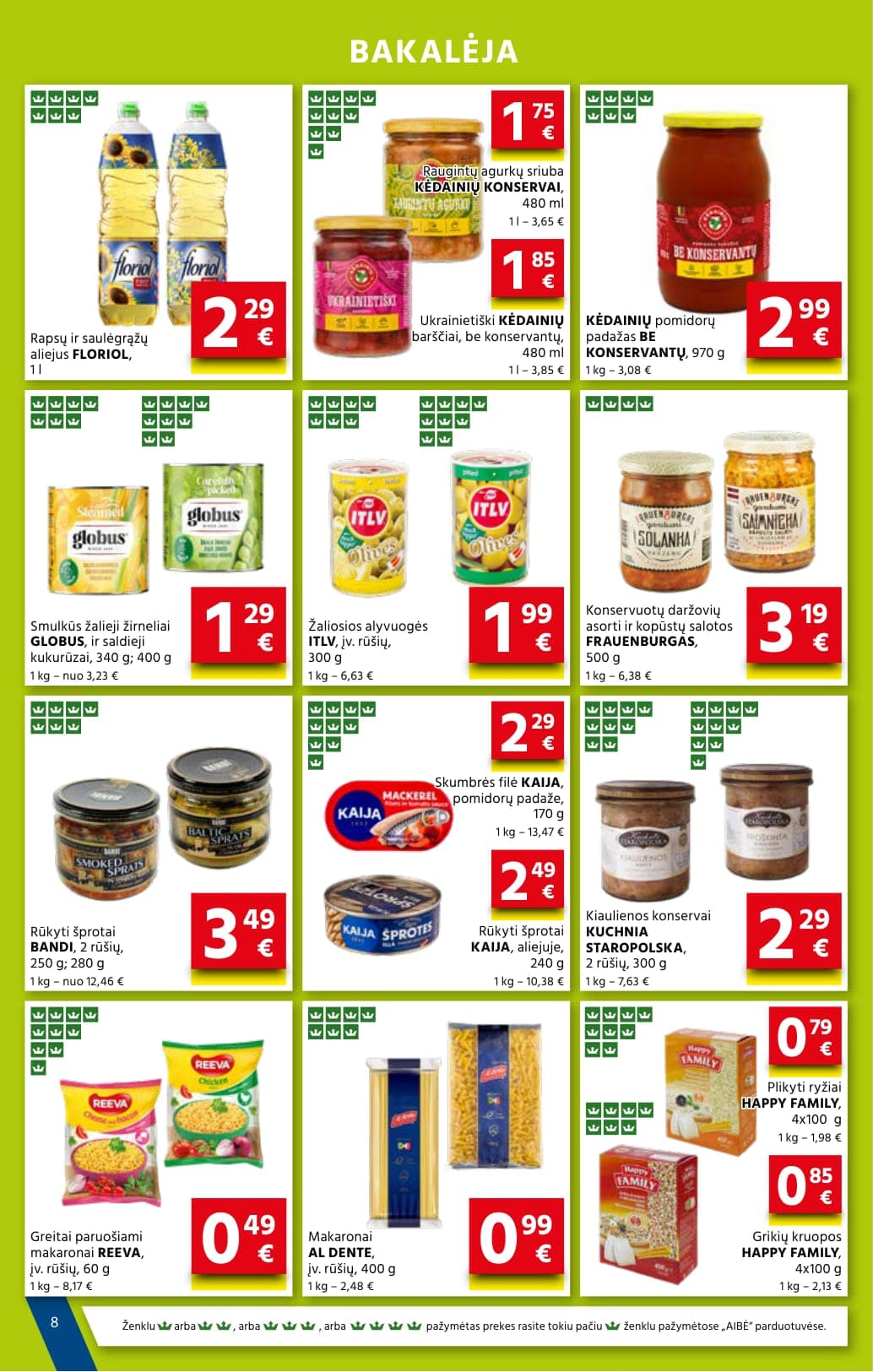 AIBĖ akcijų ir nuolaidų leidinys Nr. 4 nuo 2026.02.19 iki 2026.03.03 - 8