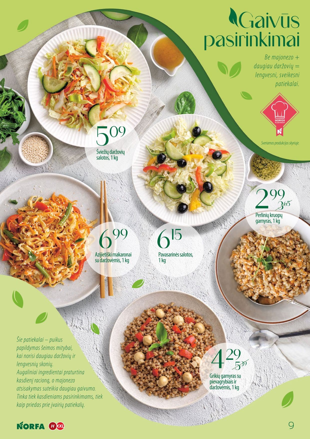 NORFA akcijų ir nuolaidų leidinys Nr. 4 nuo 2026.02.19 iki 2026.03.04 - 9
