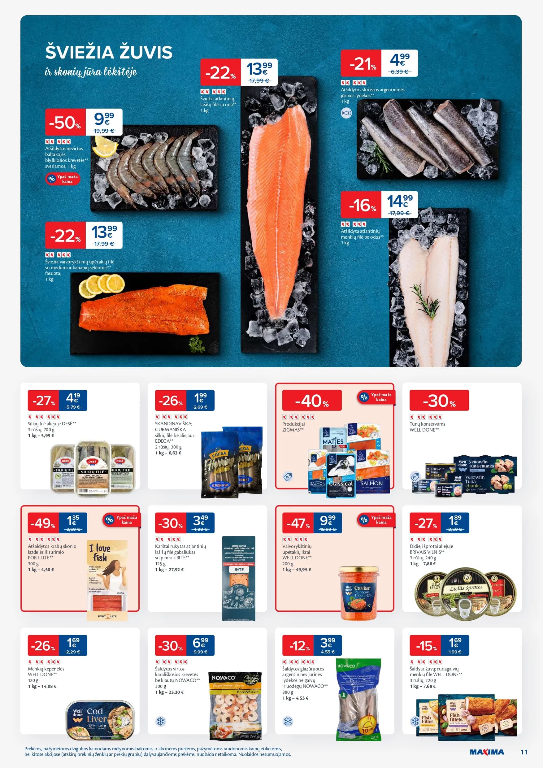 MAXIMA akcijų ir nuolaidų leidinys Nr. 51-52 nuo 2025.12.16 iki 2025.12.28
