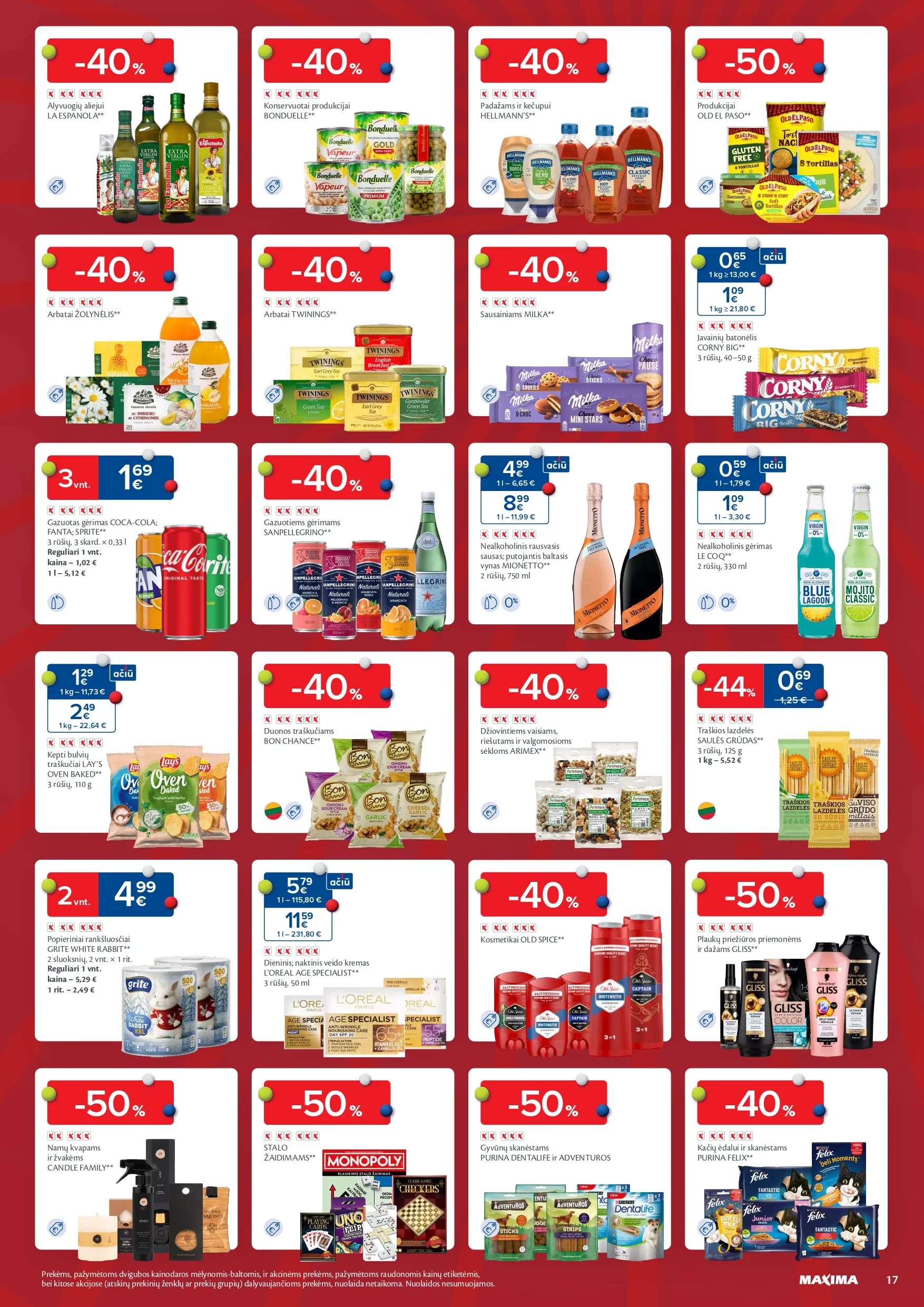 MAXIMA akcijų ir nuolaidų leidinys Nr. 51-52 nuo 2025.12.16 iki 2025.12.28