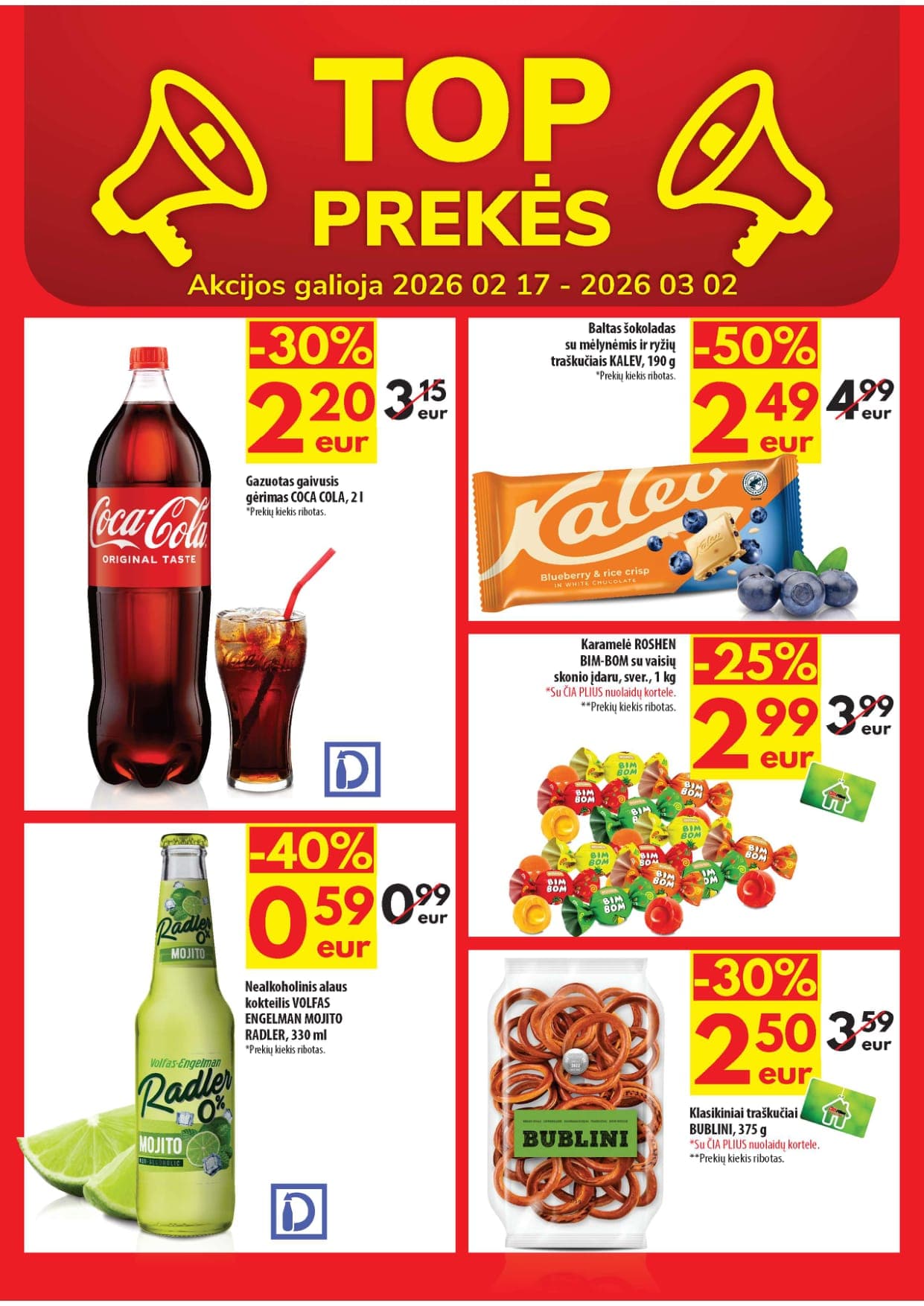 ČIA akcijų ir nuolaidų leidinys Nr. 4 nuo 2026.02.17 iki 2026.03.02 - 20