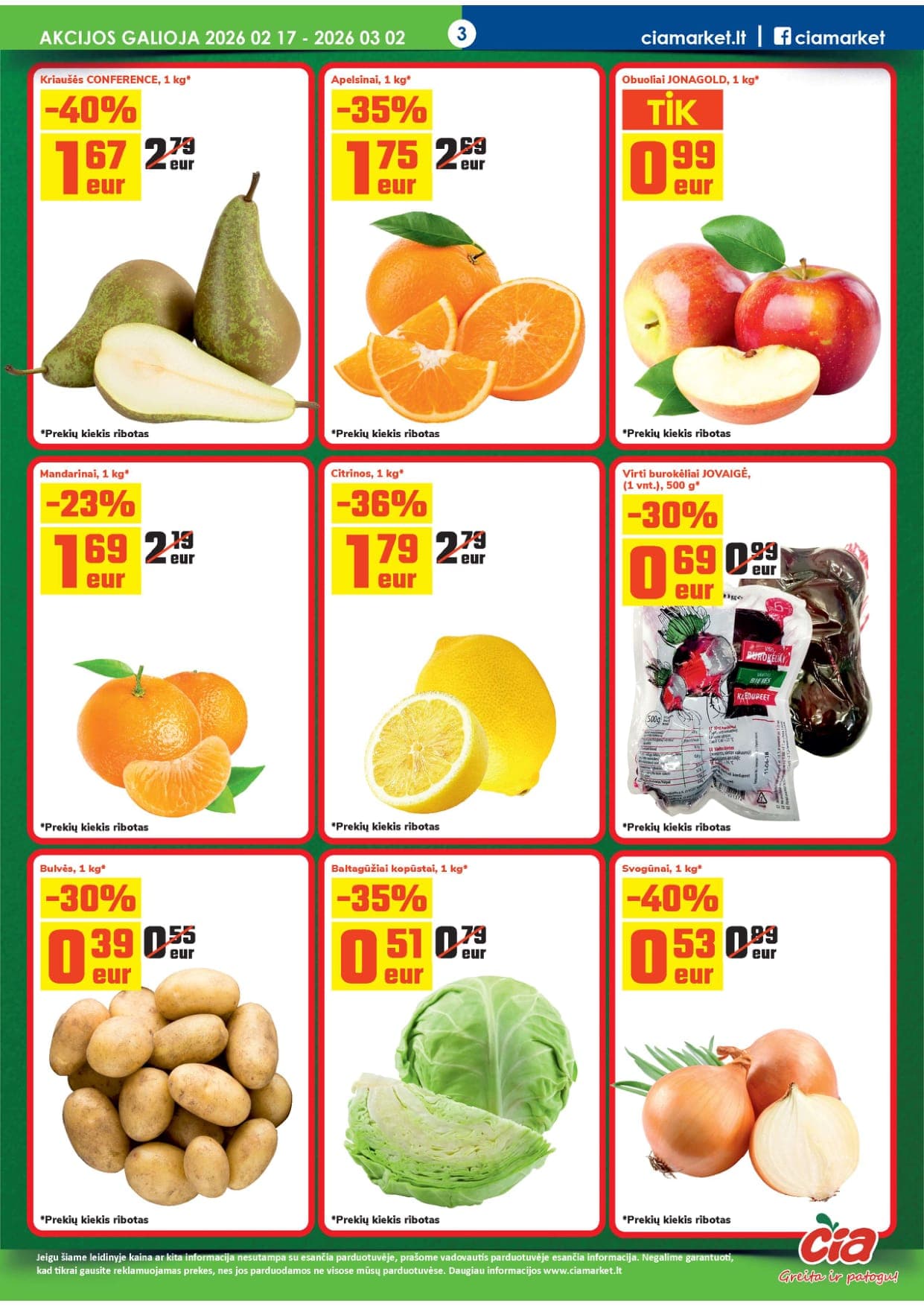 ČIA akcijų ir nuolaidų leidinys Nr. 4 nuo 2026.02.17 iki 2026.03.02 - 3