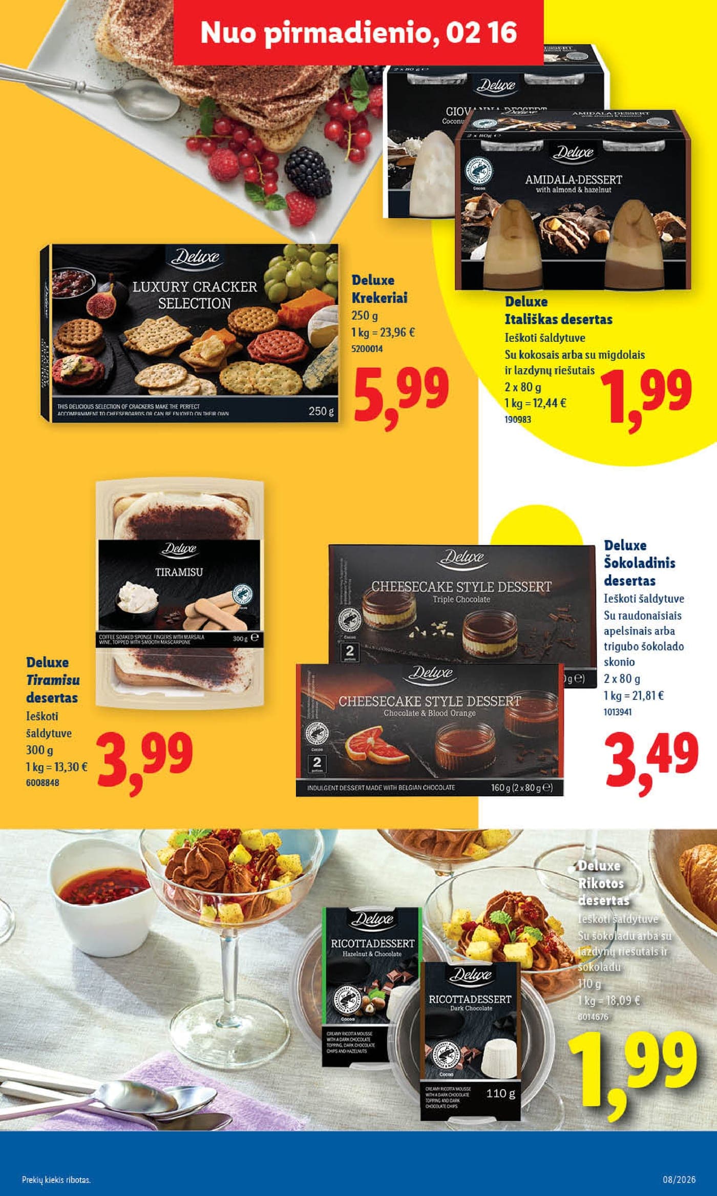 LIDL akcijų ir nuolaidų leidinys Nr. 8 nuo 2026.02.16 iki 2026.02.22 - 13