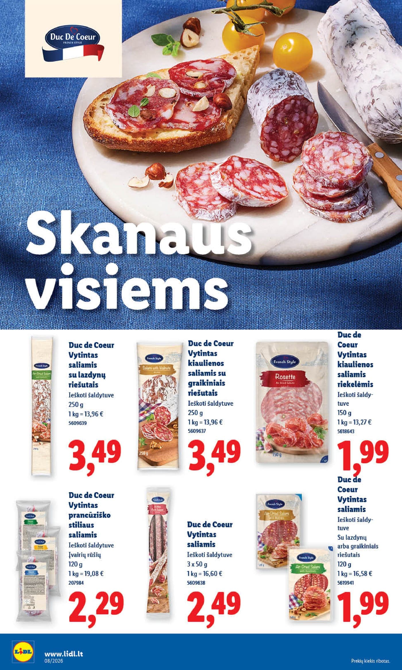 LIDL akcijų ir nuolaidų leidinys Nr. 8 nuo 2026.02.16 iki 2026.02.22 - 14