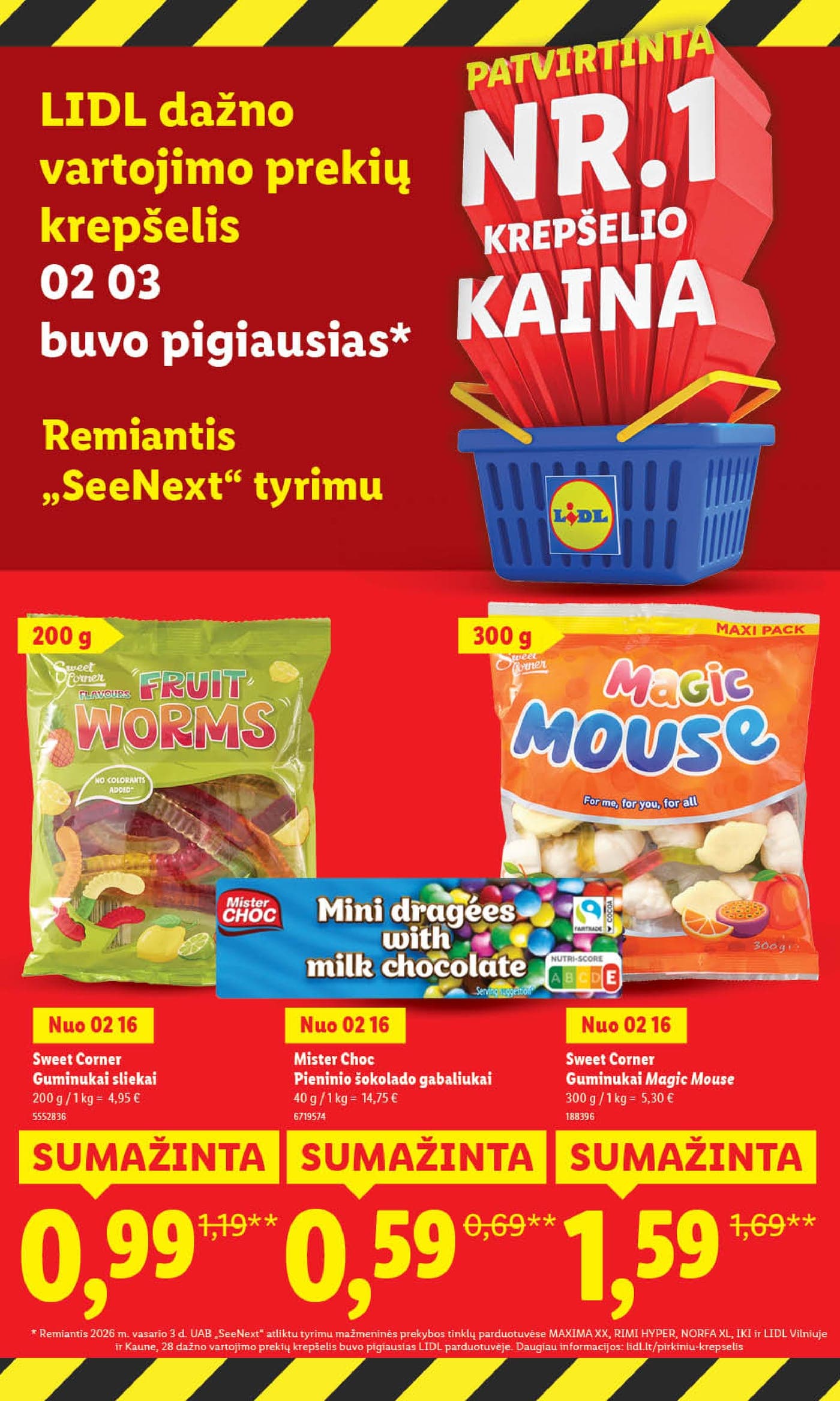 LIDL akcijų ir nuolaidų leidinys Nr. 8 nuo 2026.02.16 iki 2026.02.22 - 2