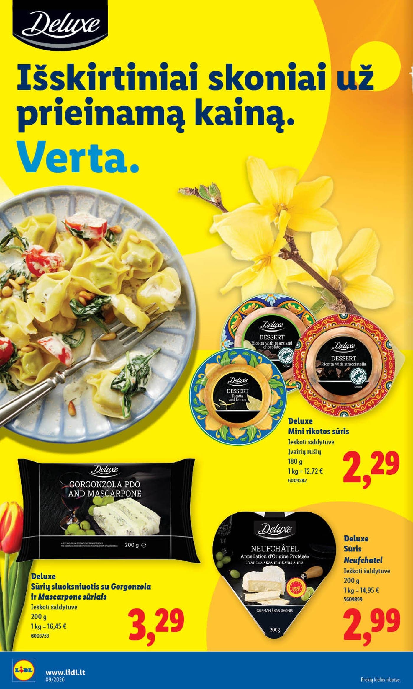 LIDL akcijų ir nuolaidų leidinys Nr. 9 nuo 2026.02.23 iki 2026.03.01 - 12