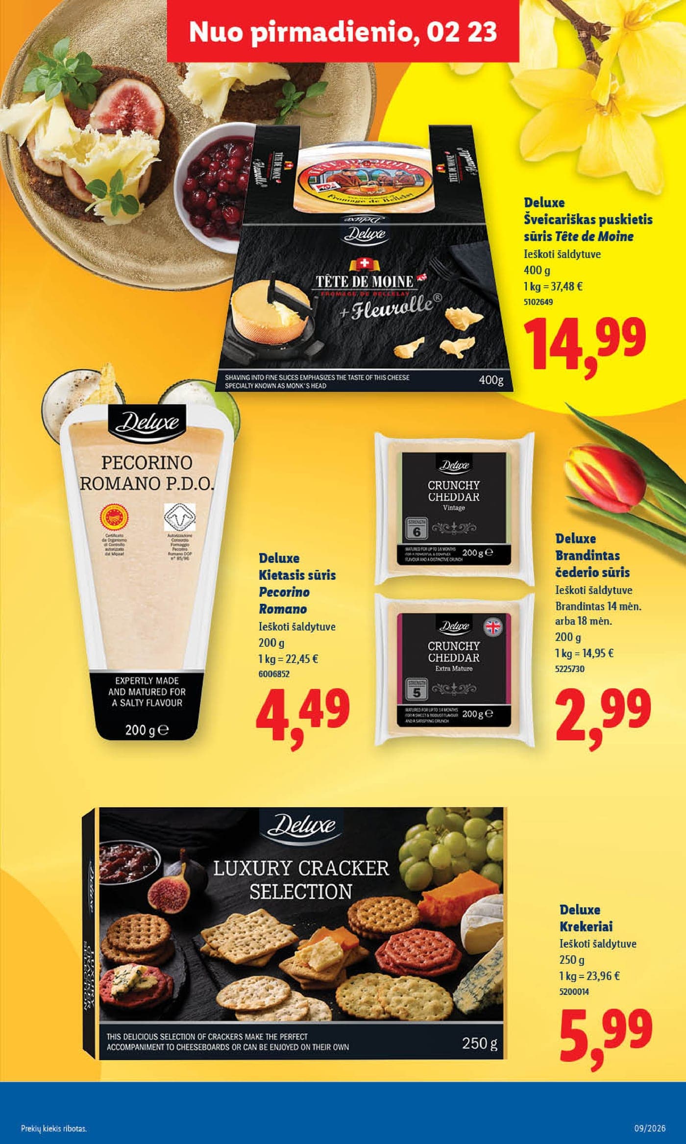 LIDL akcijų ir nuolaidų leidinys Nr. 9 nuo 2026.02.23 iki 2026.03.01 - 13