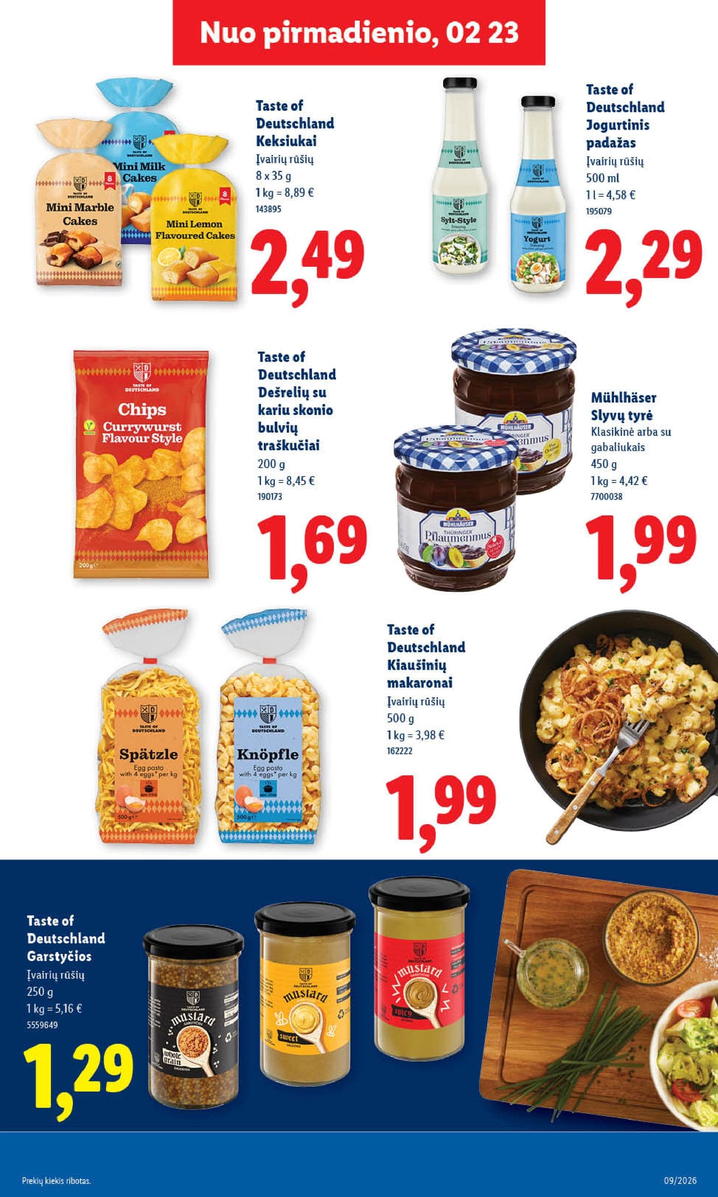 LIDL akcijų ir nuolaidų leidinys Nr. 9 nuo 2026.02.23 iki 2026.03.01 - 19