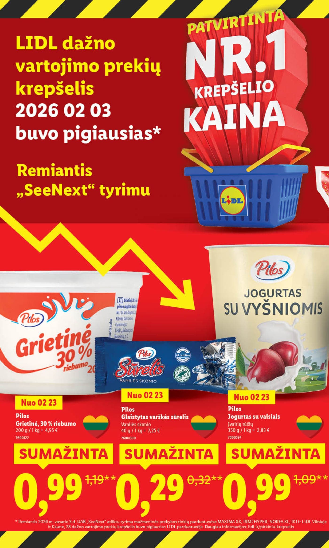 LIDL akcijų ir nuolaidų leidinys Nr. 9 nuo 2026.02.23 iki 2026.03.01 - 2