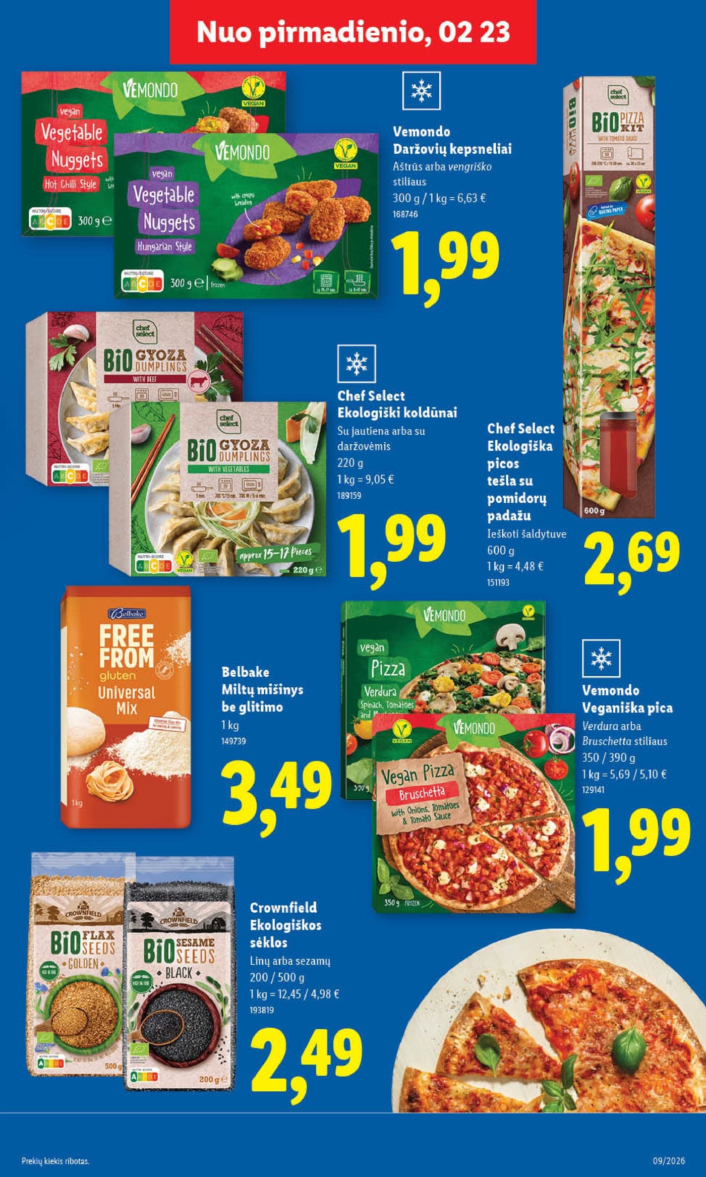 LIDL akcijų ir nuolaidų leidinys Nr. 9 nuo 2026.02.23 iki 2026.03.01 - 21