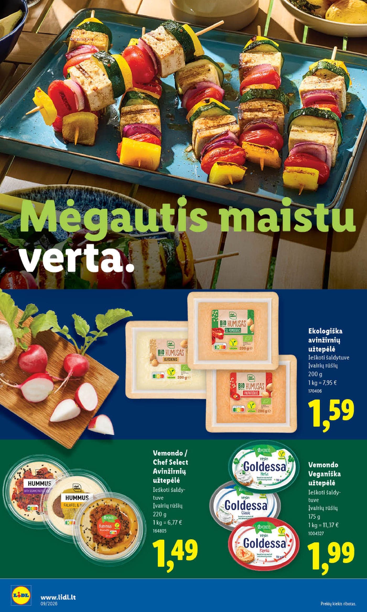 LIDL akcijų ir nuolaidų leidinys Nr. 9 nuo 2026.02.23 iki 2026.03.01 - 22