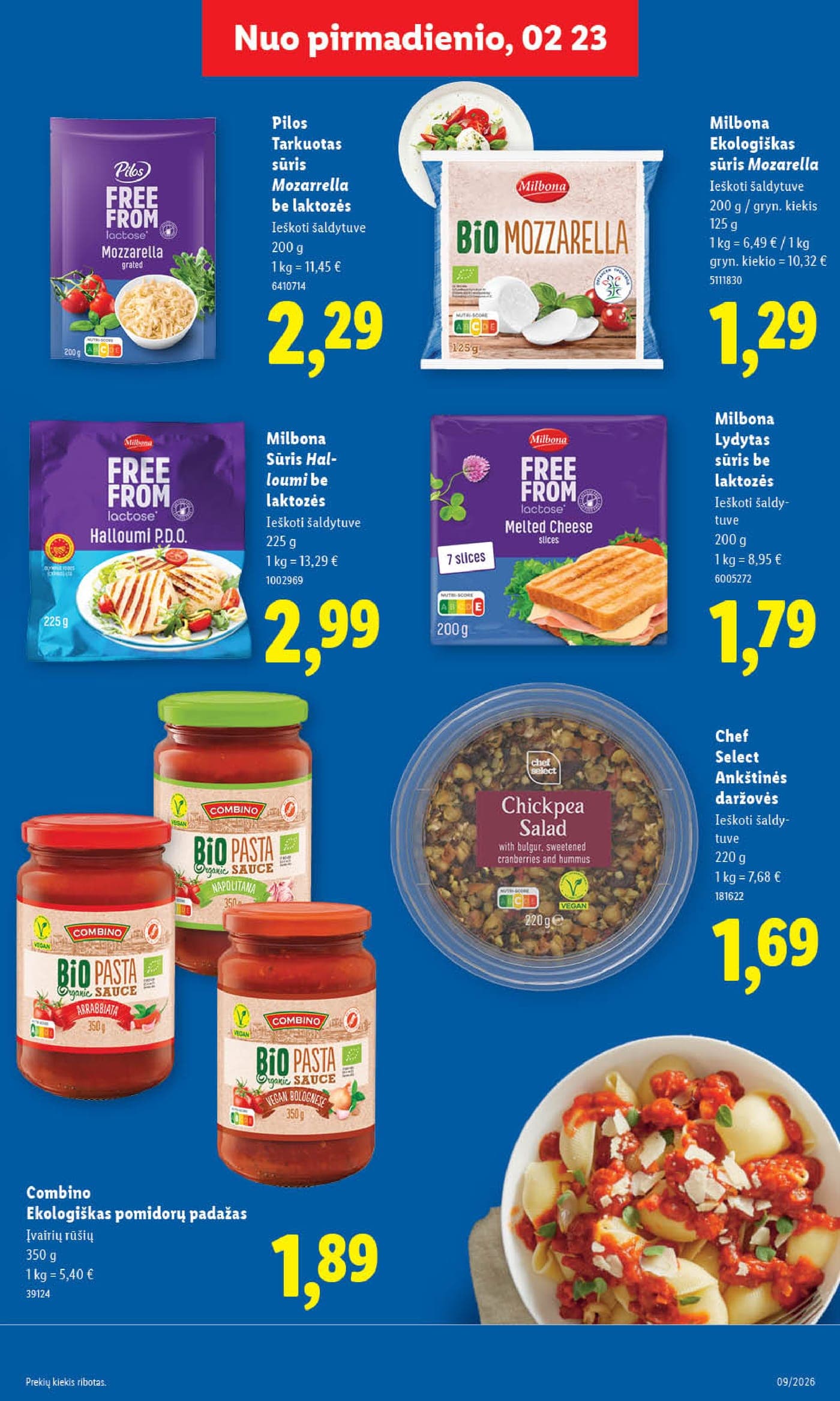 LIDL akcijų ir nuolaidų leidinys Nr. 9 nuo 2026.02.23 iki 2026.03.01 - 23