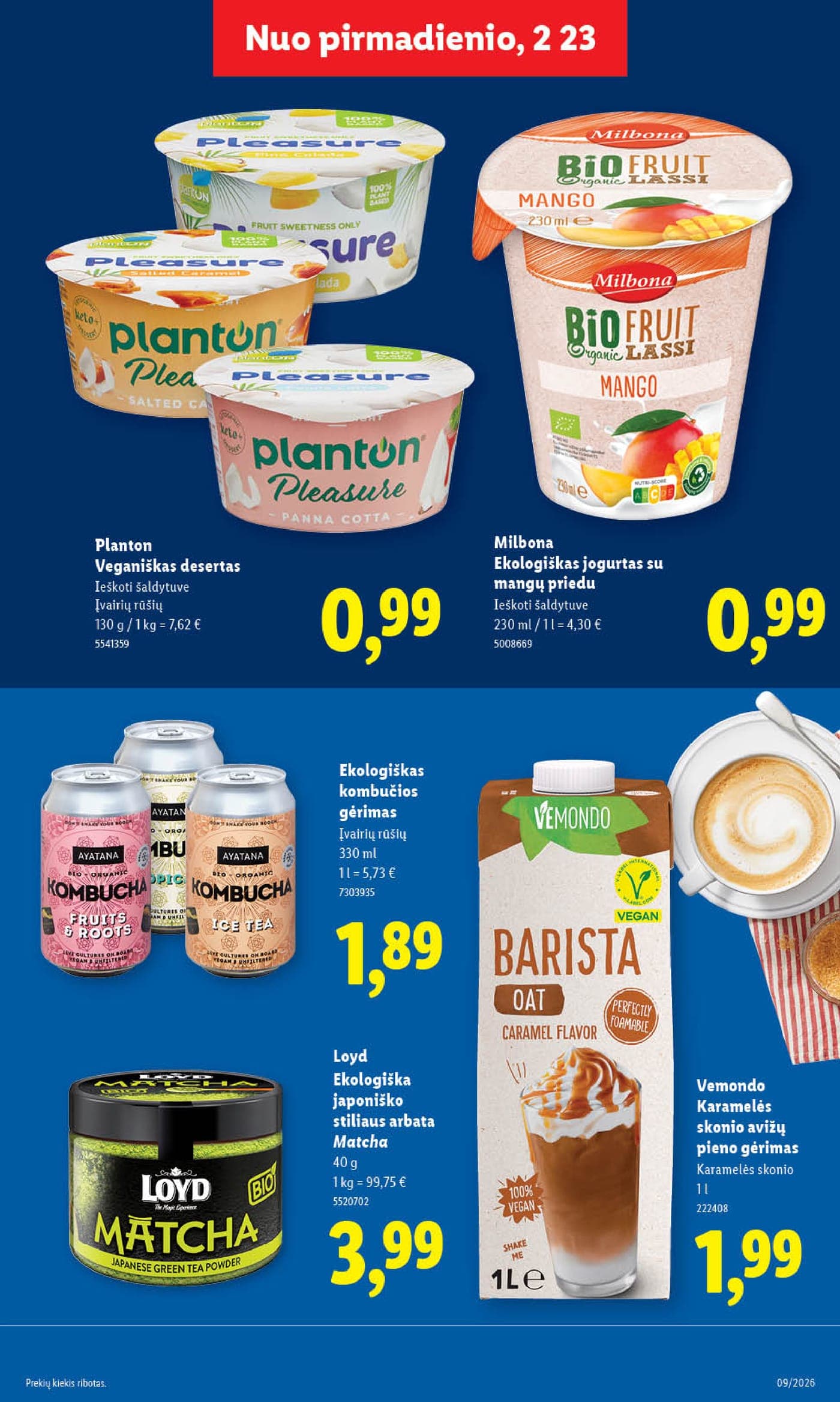 LIDL akcijų ir nuolaidų leidinys Nr. 9 nuo 2026.02.23 iki 2026.03.01 - 25