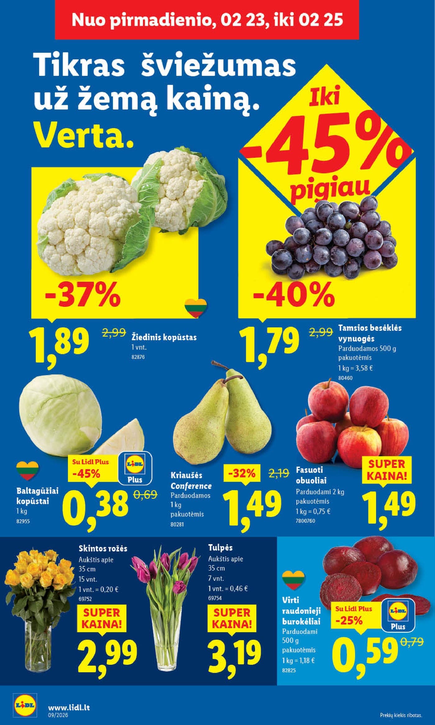 LIDL akcijų ir nuolaidų leidinys Nr. 9 nuo 2026.02.23 iki 2026.03.01 - 4
