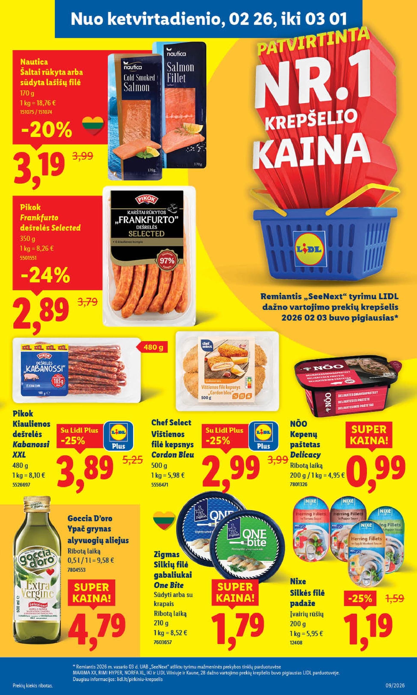 LIDL akcijų ir nuolaidų leidinys Nr. 9 nuo 2026.02.23 iki 2026.03.01 - 43