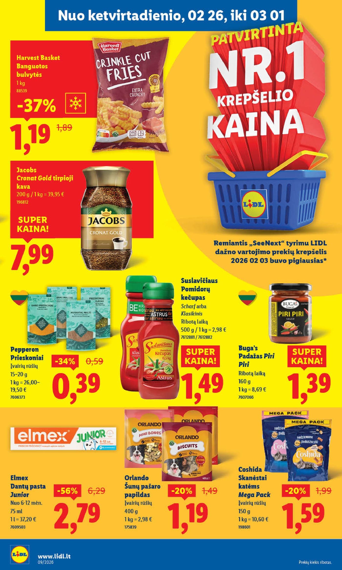 LIDL akcijų ir nuolaidų leidinys Nr. 9 nuo 2026.02.23 iki 2026.03.01 - 45